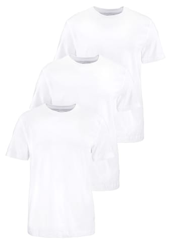 T-Shirt, (Packung, 3 tlg., 3er-Pack)