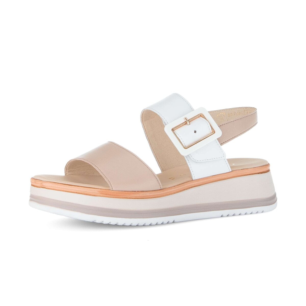 Gabor Plateausandaletten "Plateau Sandale Glattleder" günstig online kaufen