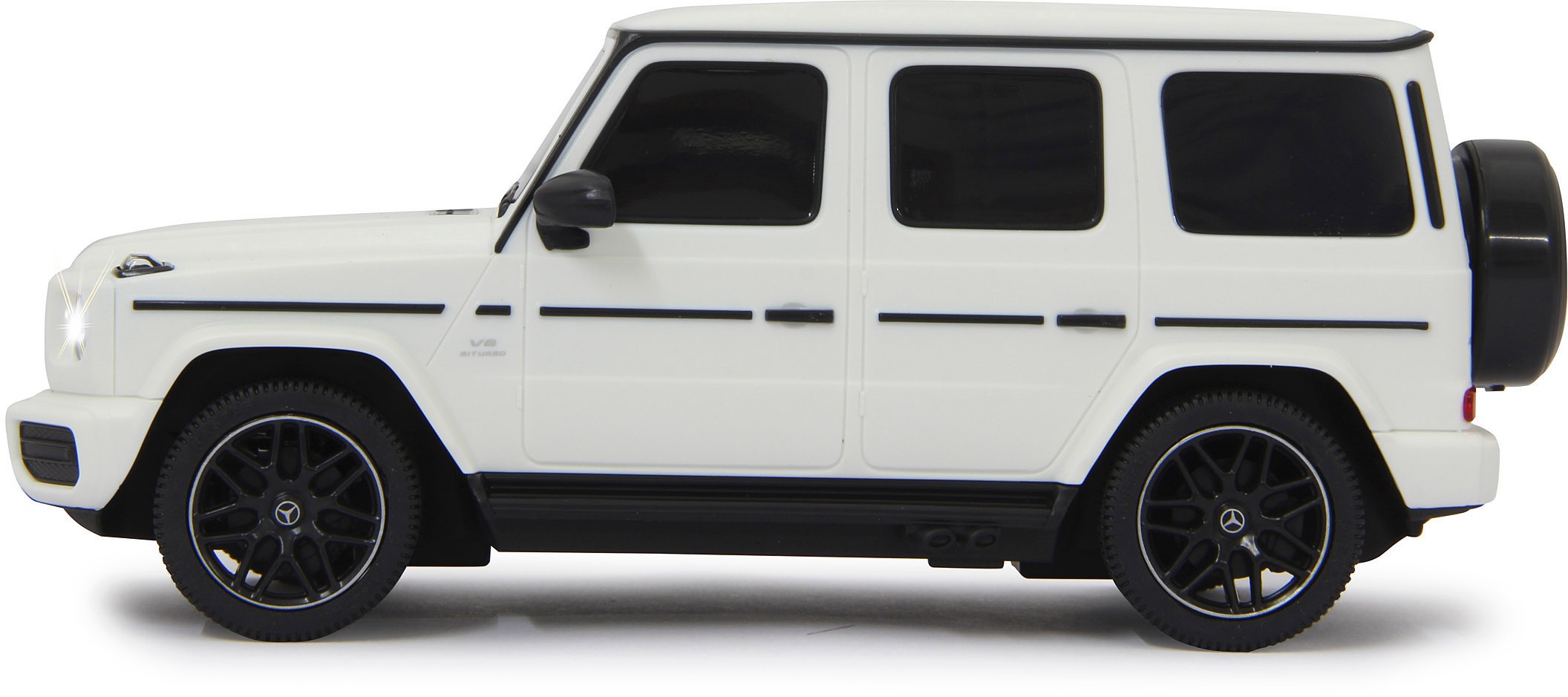 Jamara RC-Auto »Mercedes-Benz AMG G63 1:24 27 MHz, weiß«