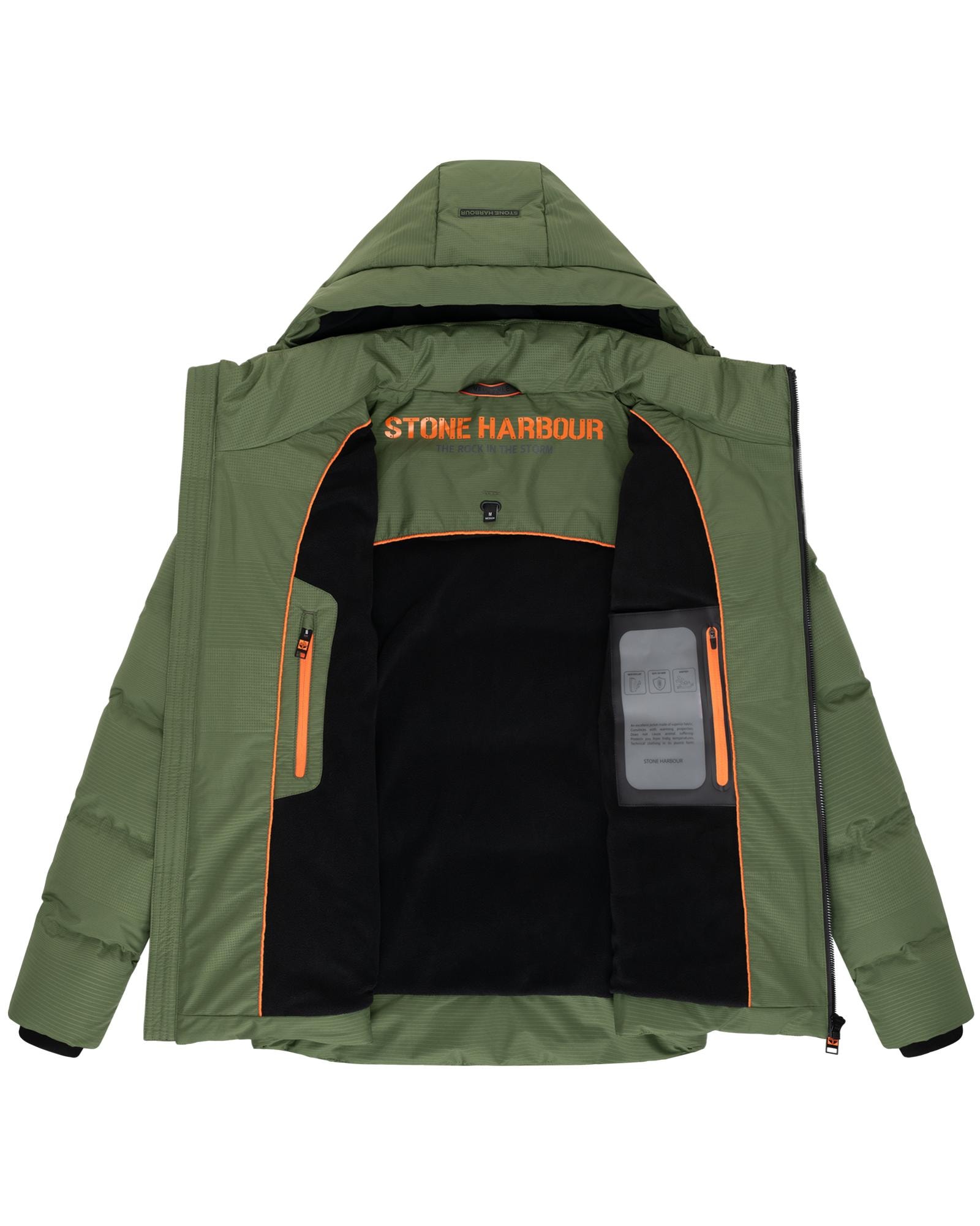 Stone Harbour Steppjacke »Gavriloo XX« mit Kapuze Gesteppte Winterjacke mit abnehmbarer Kapuze