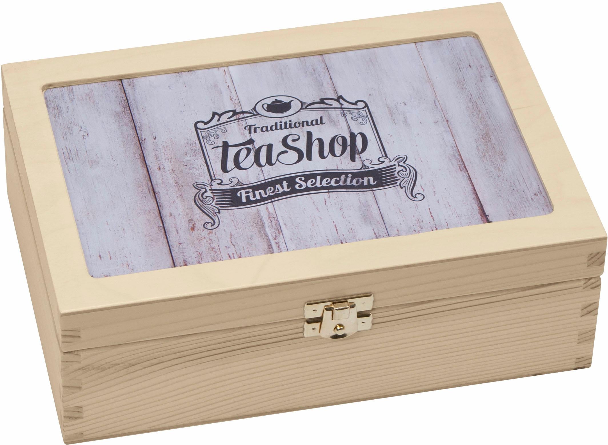 Contento Teebox »Traditional Tea-Shop Finest Selection«, (1 tlg.)