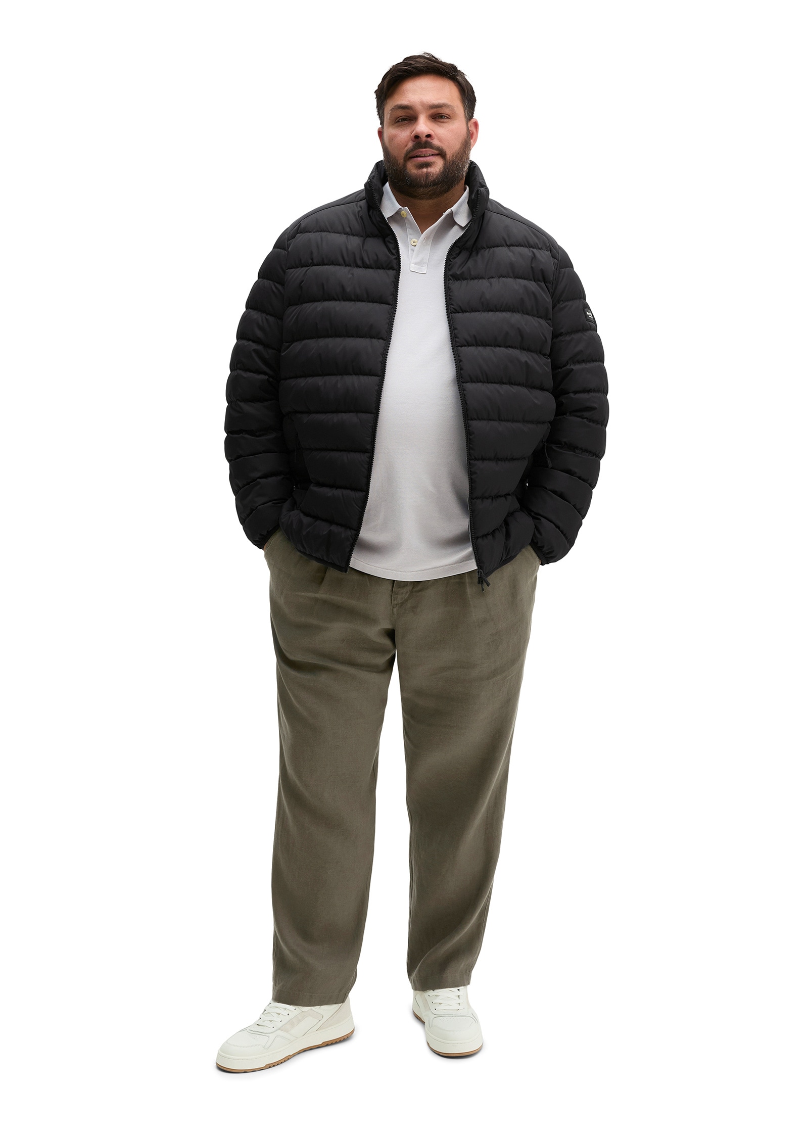 Marc O'Polo Outdoorjacke »in leichter, wasserabweisender Qualität« ohne Kapuze