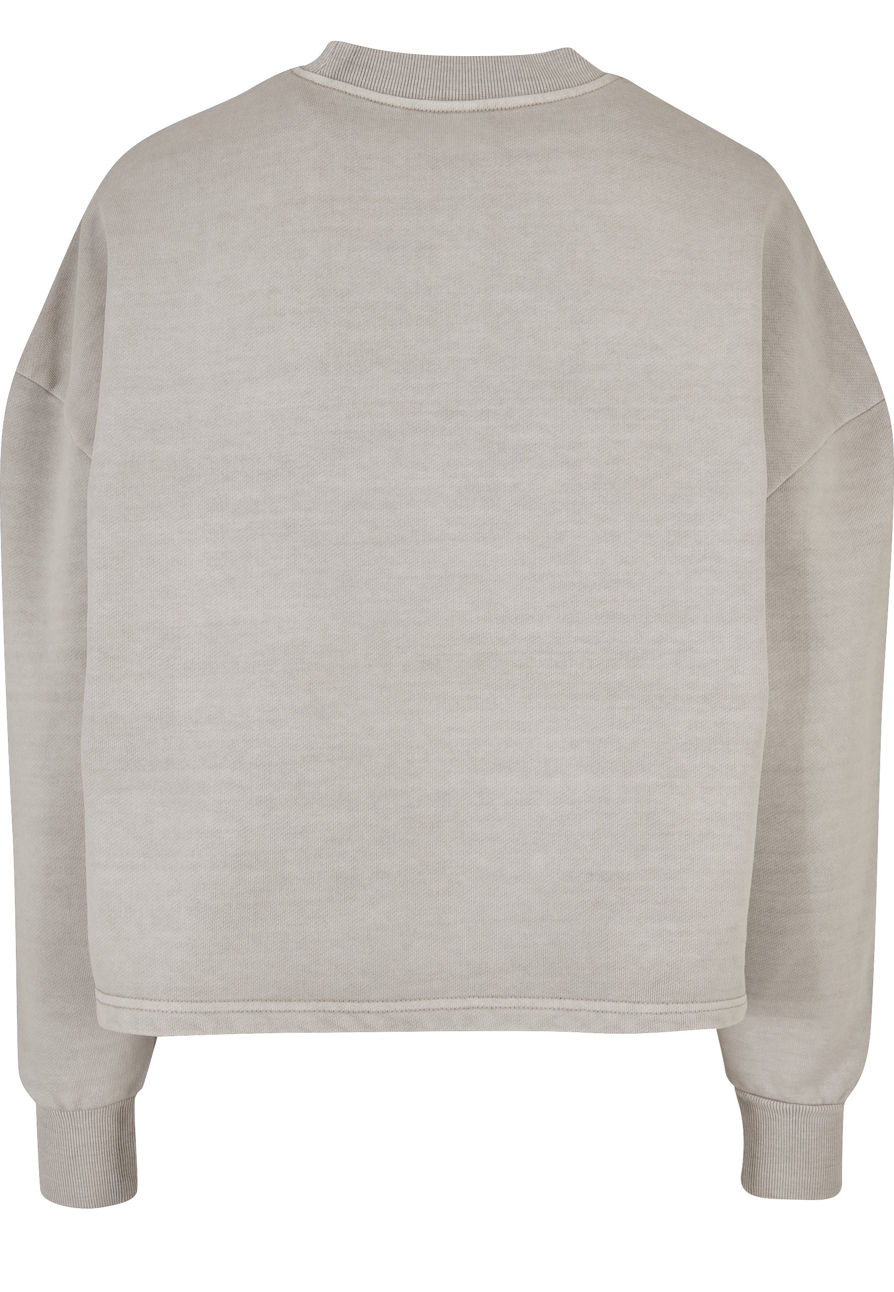 URBAN CLASSICS Sweater "Urban Classics Damen Ladies Heavy Terry Garment Dye günstig online kaufen