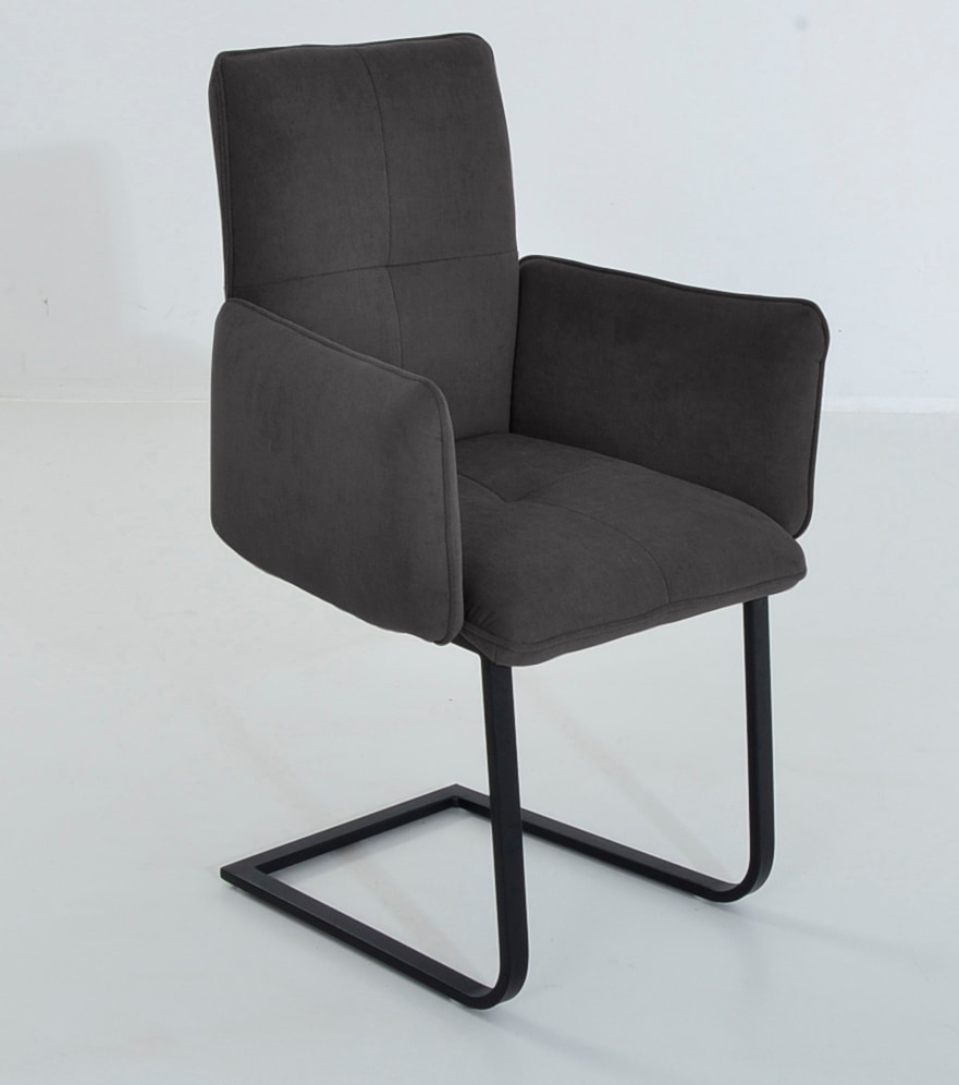 K+W Komfort & Wohnen Freischwinger "6502" () Freischwinger mit Armlehnen, F günstig online kaufen