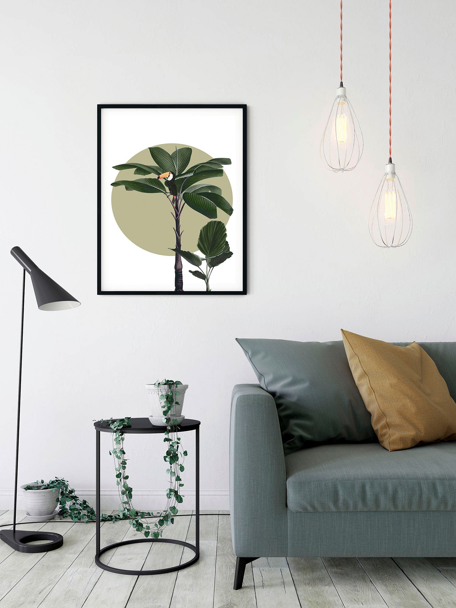 Komar Bild "Botanical Garden Palmtree" Natur 1 Stk. tlg. Wandbild zur Dekor günstig online kaufen