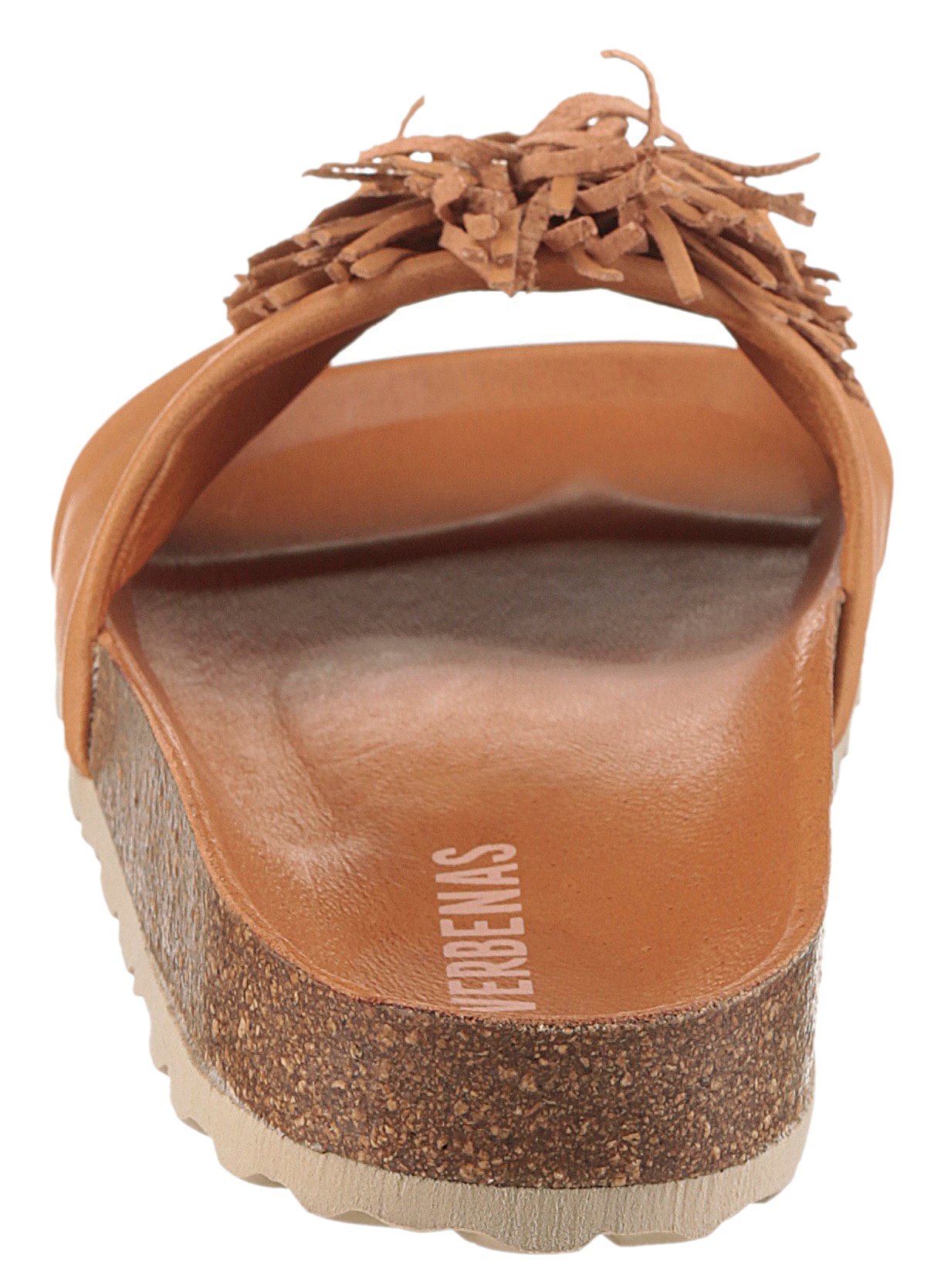 VERBENAS Pantolette »Reina Ecobrush«, Sommerschuh, Schlappen, Strandschuh für den Sommer