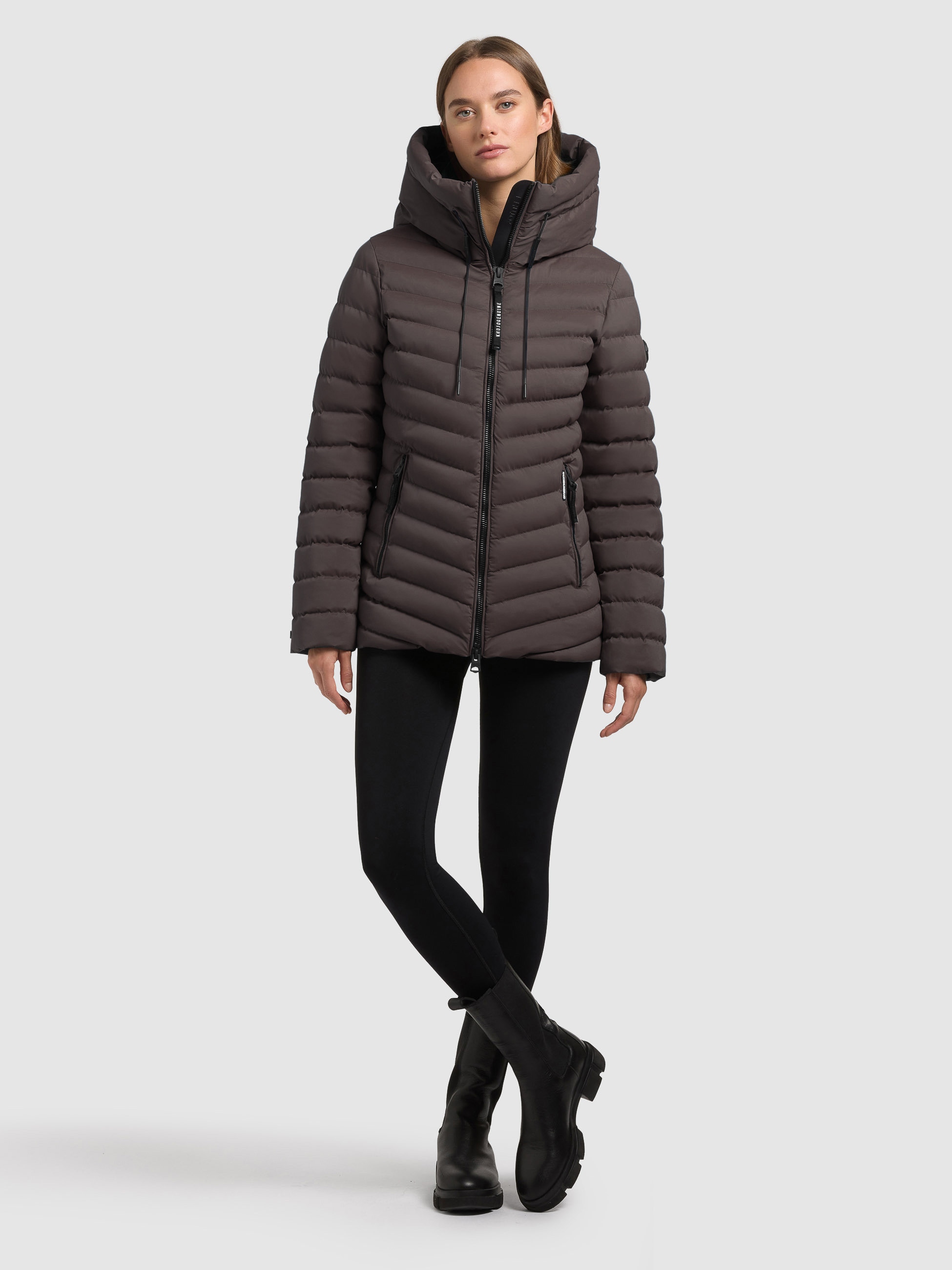 khujo Steppjacke "PACE2", mit Kapuze günstig online kaufen