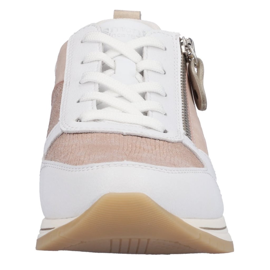 Remonte Sneaker, im Materialmix, Soft Foam Fußbett