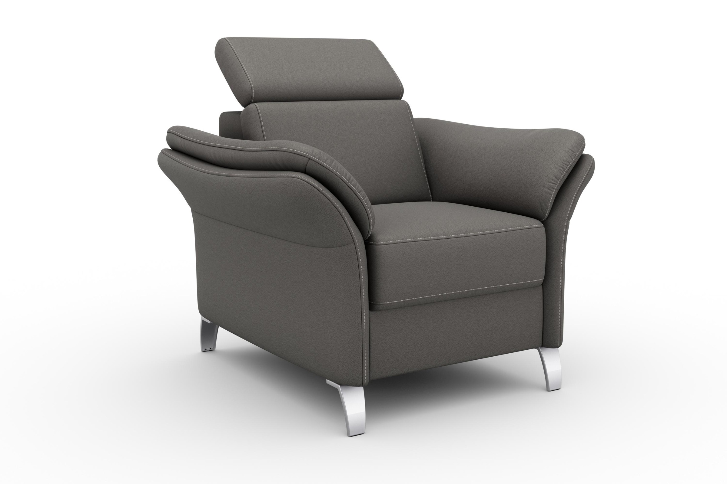 sit&more Sessel »Vincenzo« inklusive Kopfteilverstellung