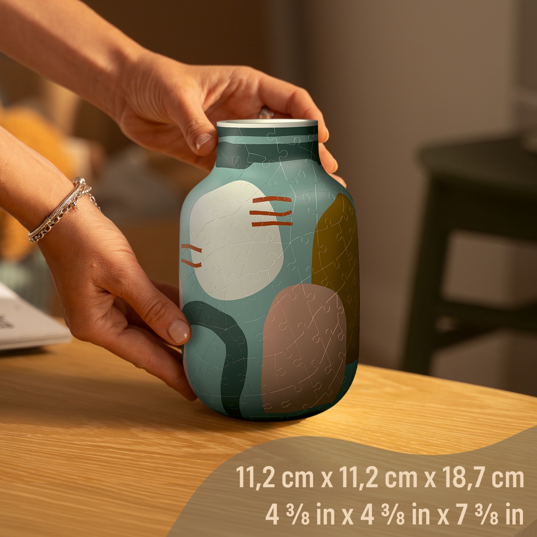 Ravensburger 3D-Puzzle »Vase Organic Sage« Made in Europe