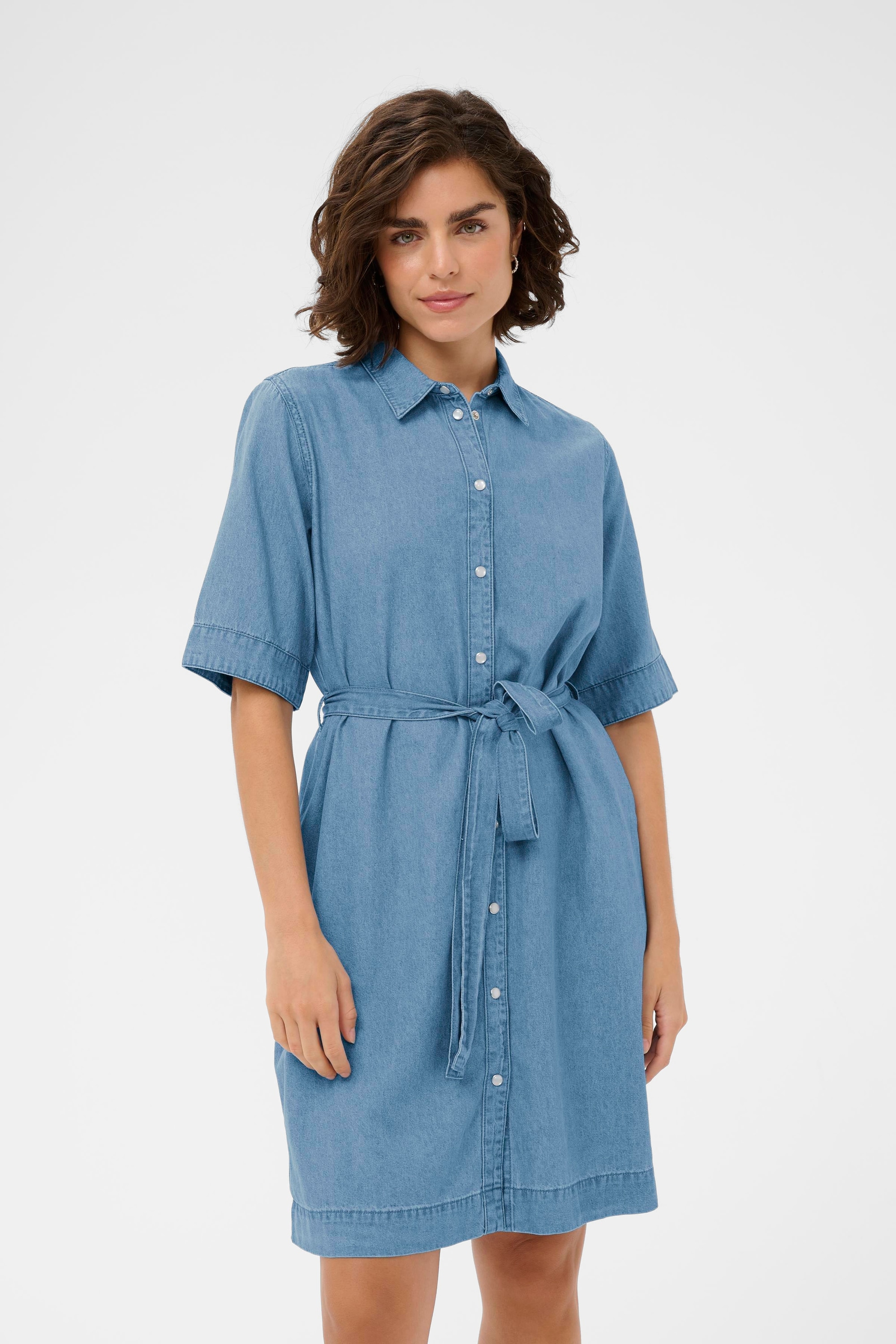 KAFFE Midikleid »Damen Kleid KAjade«