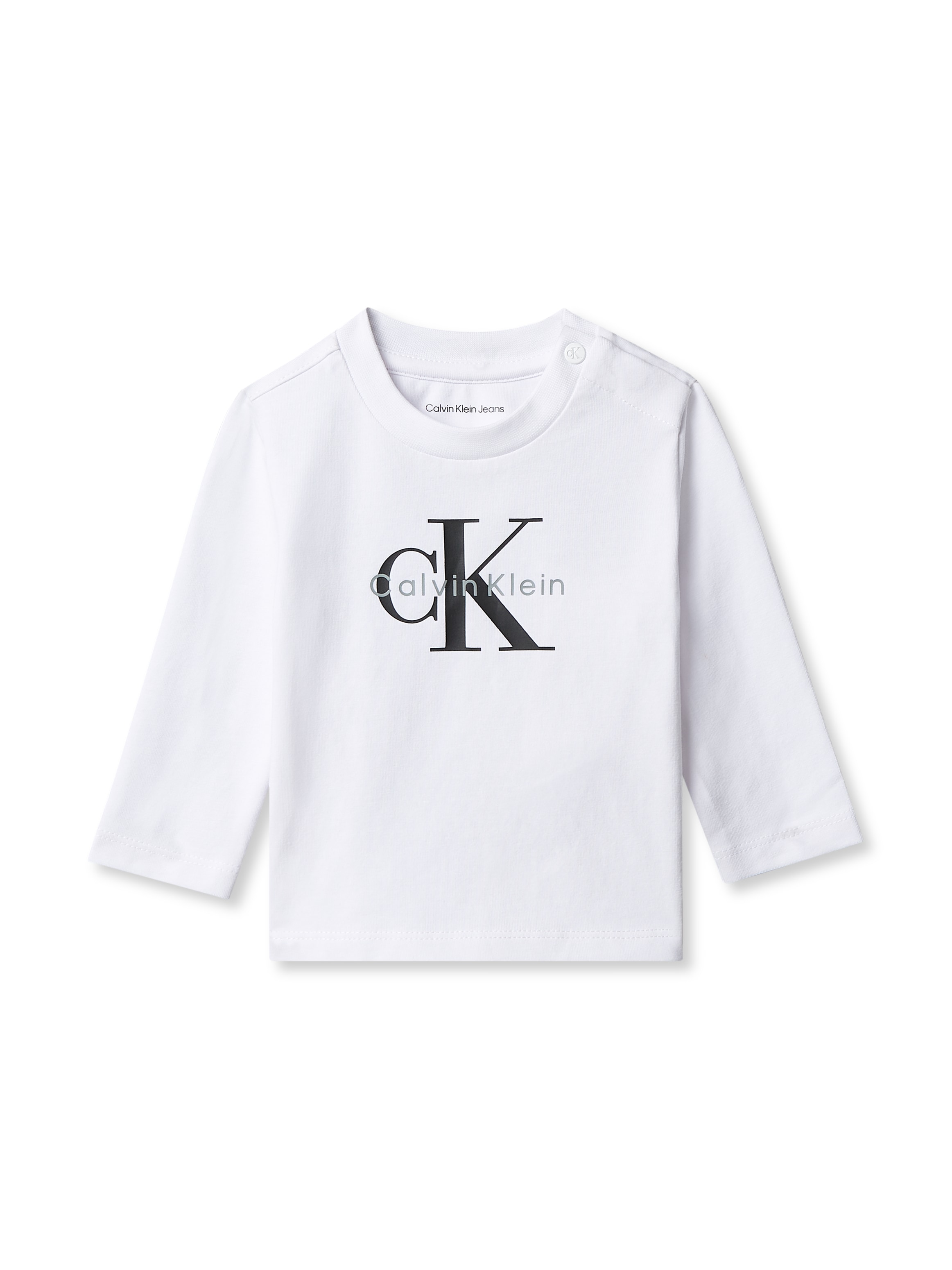 Calvin Klein Jeans »MONOGRAM LS T-SHIRT« für Babys bis 2 Jahre, Logo-Druck