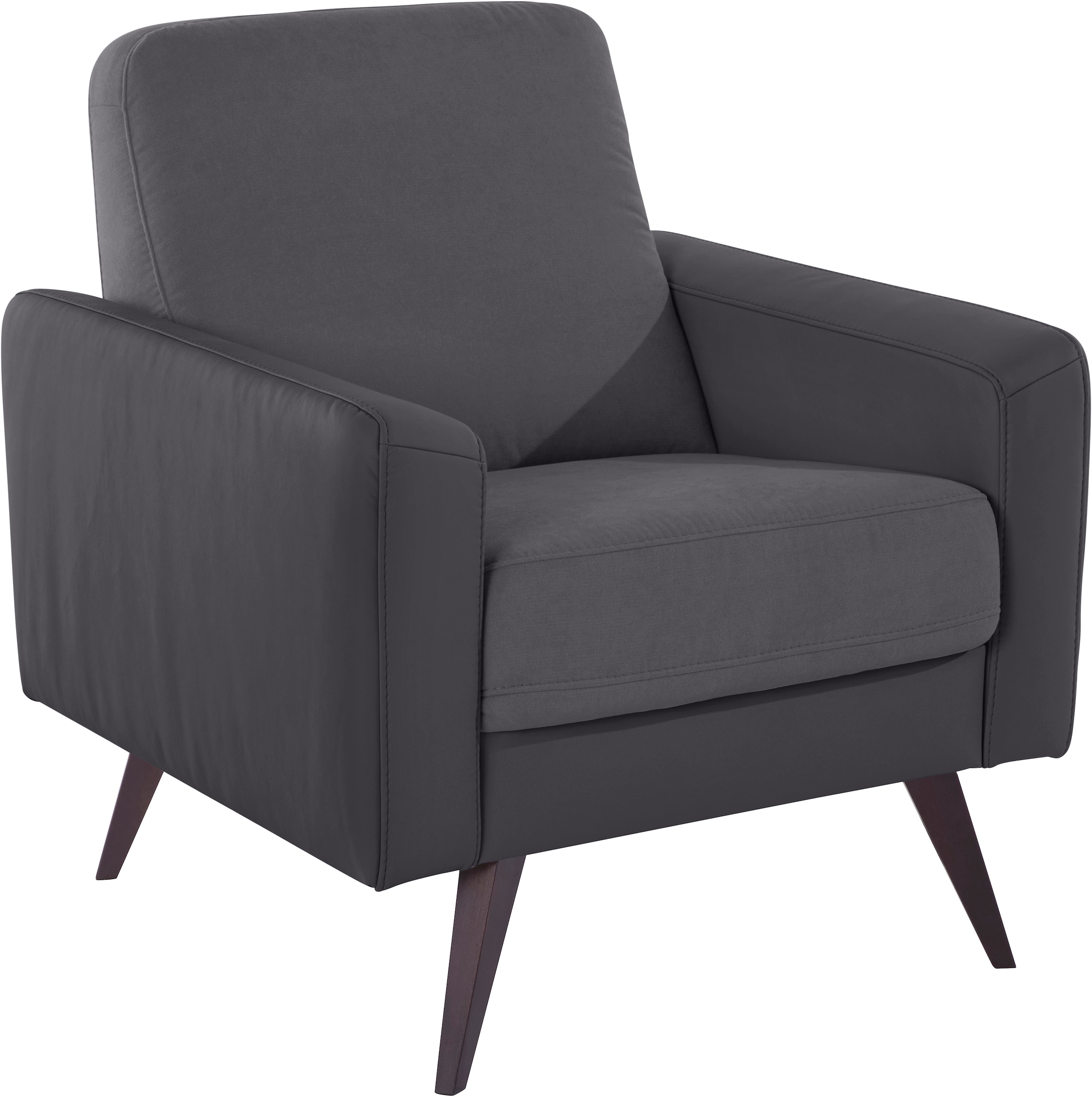 exxpo - sofa fashion Sessel »Samso, Loungesessel mit tollem Sitzkomfort«, Komfortsitzhöhe 49cm