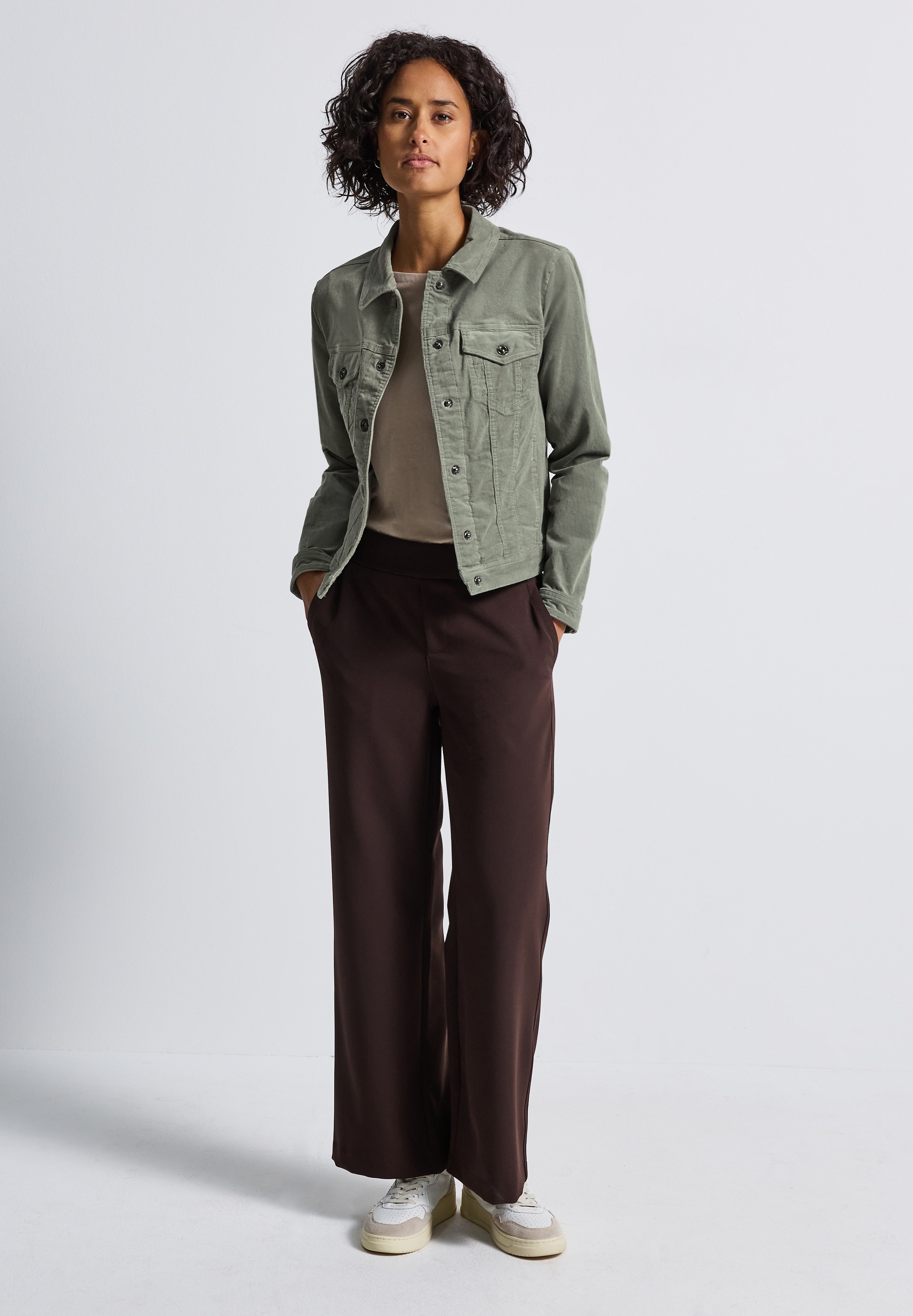 Thumbnail - STREET ONE Cordjacke ohne Kapuze in Cord-Optik