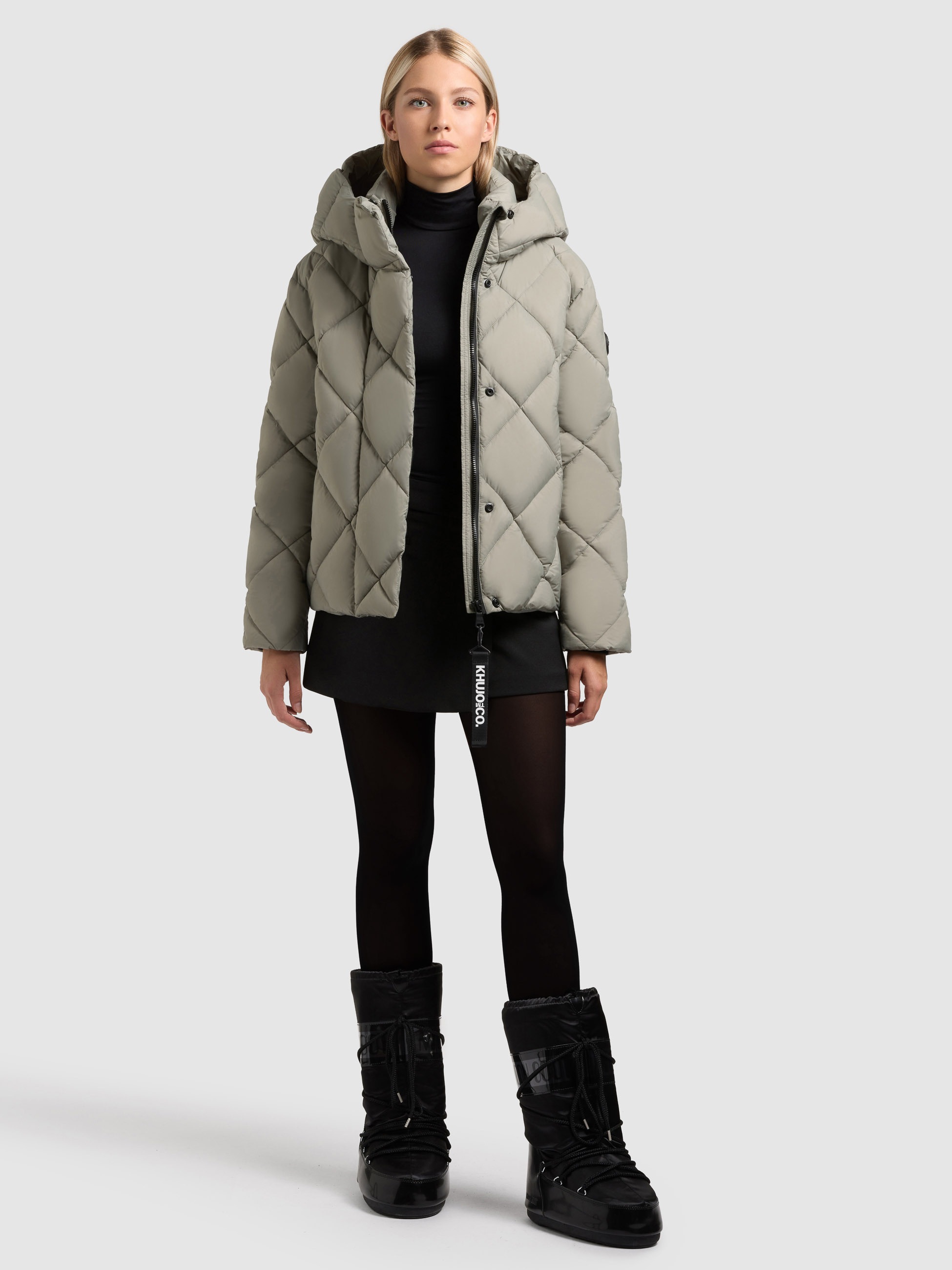 khujo Steppjacke "LILIAN" mit Kapuze günstig online kaufen
