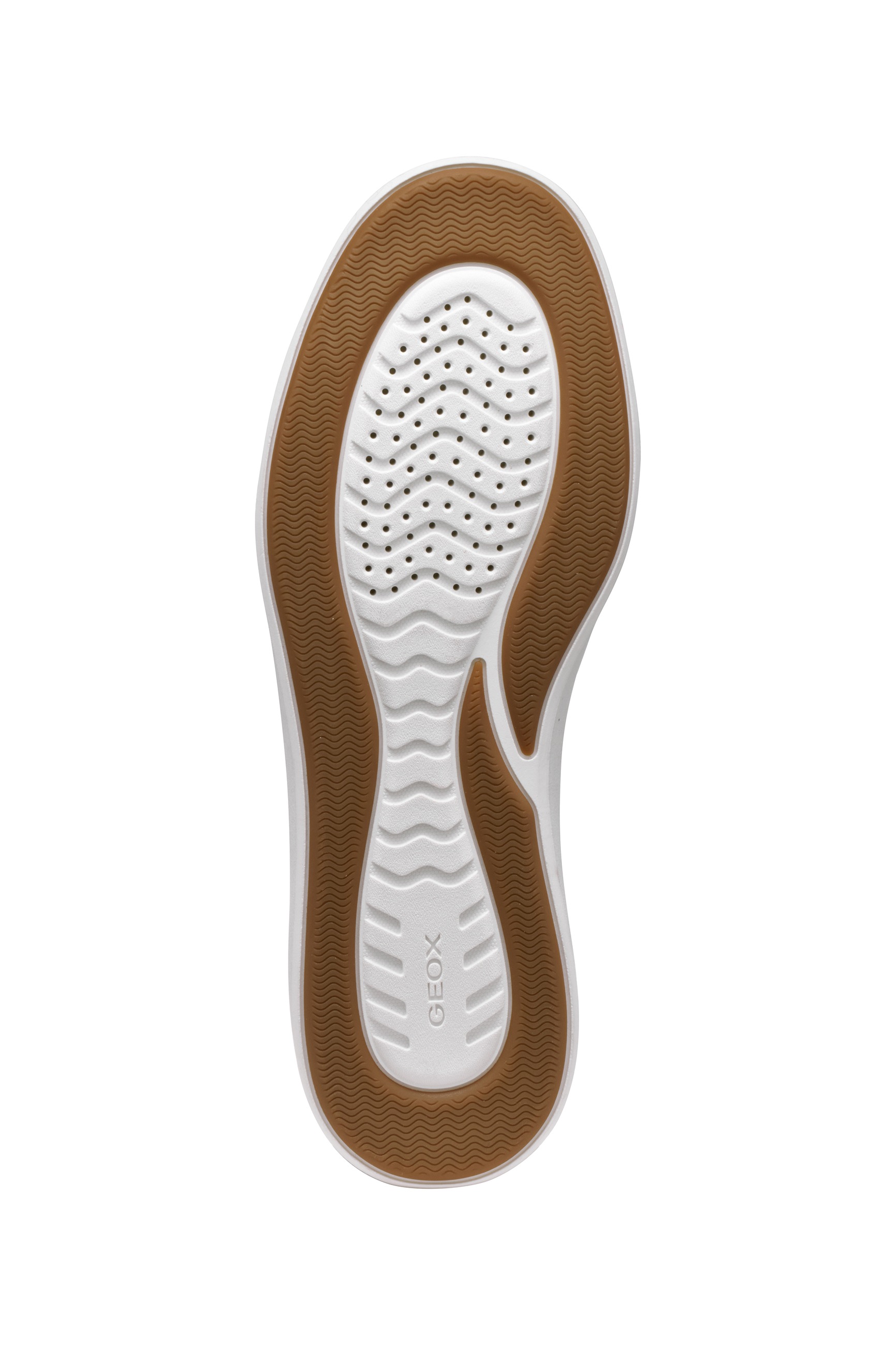 Thumbnail - Geox Sneaker "U BALTMOORE" Schnürschuh im Monochrome Look, Größenschablone zum Download