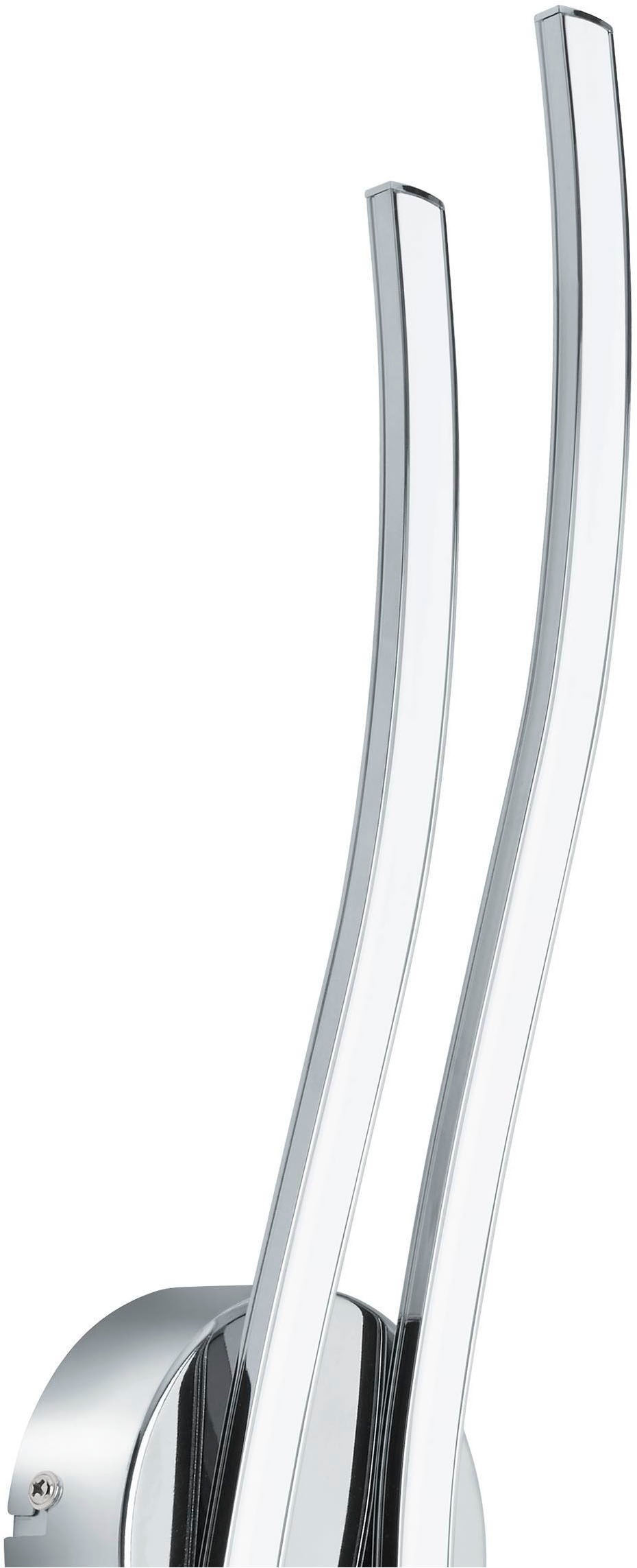 EGLO Wandleuchte »Valmora Wandlampe, Alu und Kunststoff, Wohnzimmerlampe, Flurlampe« LED-Modul 1 Stk. Warmweiß