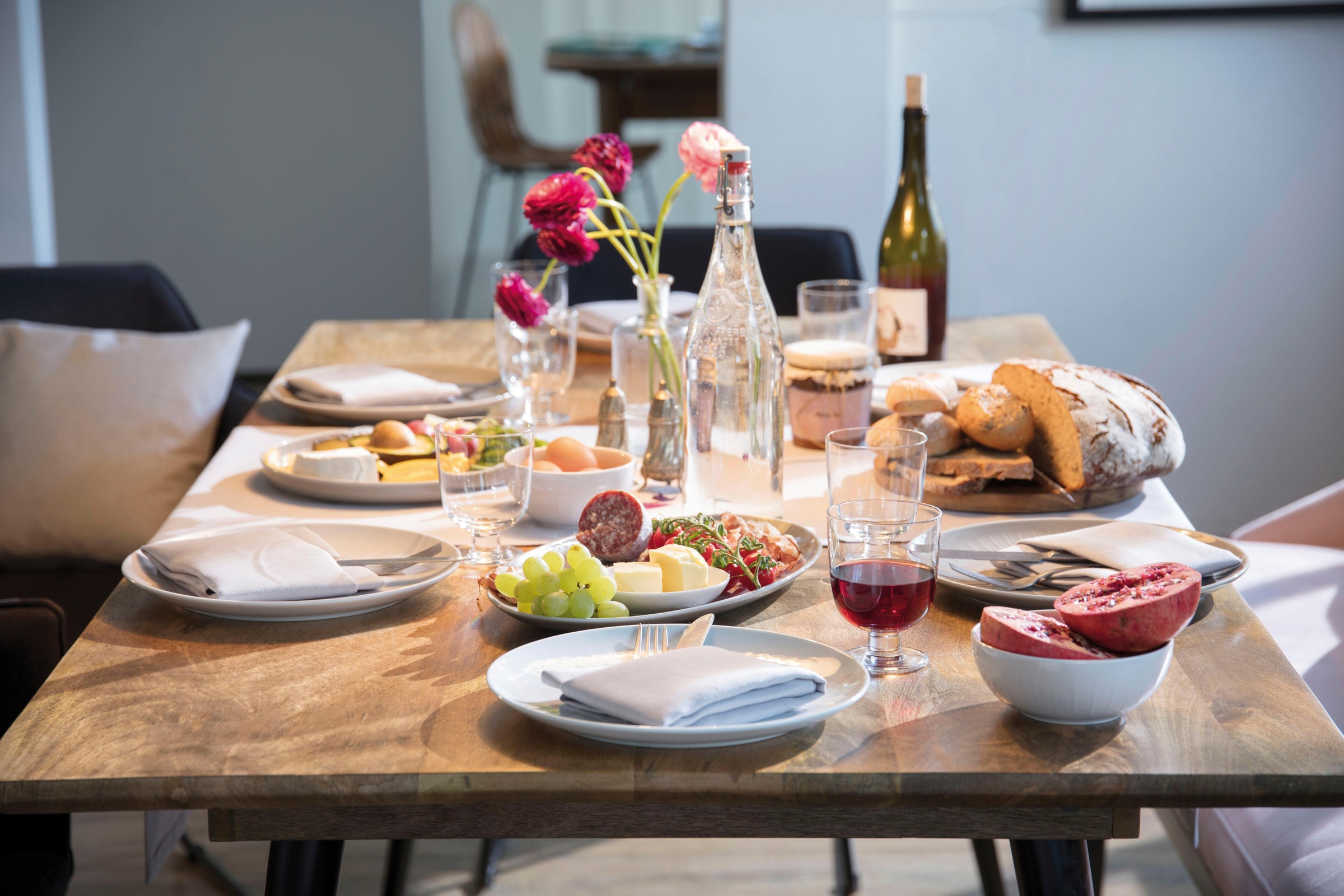 TOM TAILOR HOME Esstisch »T-SOHO TABLE LARGE«, aus Mangoholz, Breite 180 cm