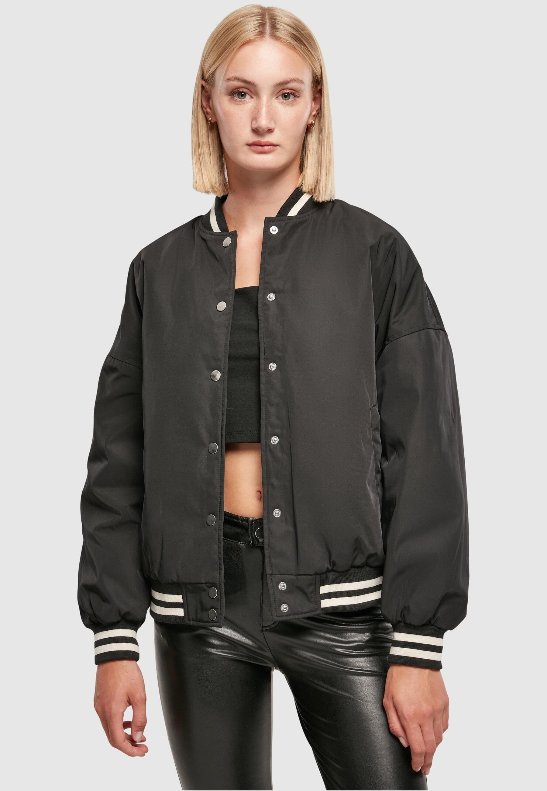 St.), für | »Damen kaufen BAUR URBAN Jacket«, CLASSICS College Kapuze Recycled ohne (1 Sommerjacke Ladies Oversized
