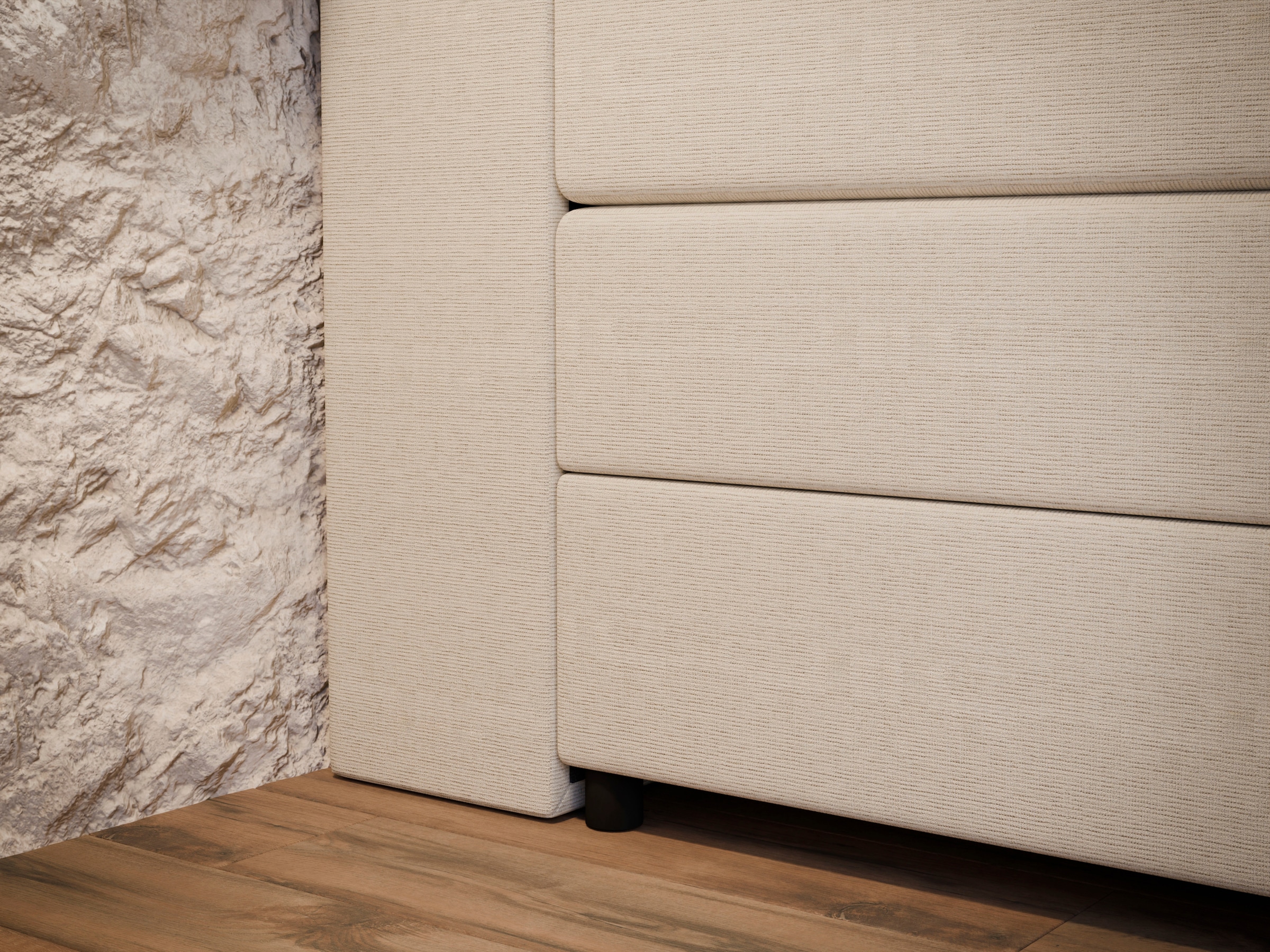 FORTE Boxspringbett »Pillows« in verschiedenen Farben erhältlich