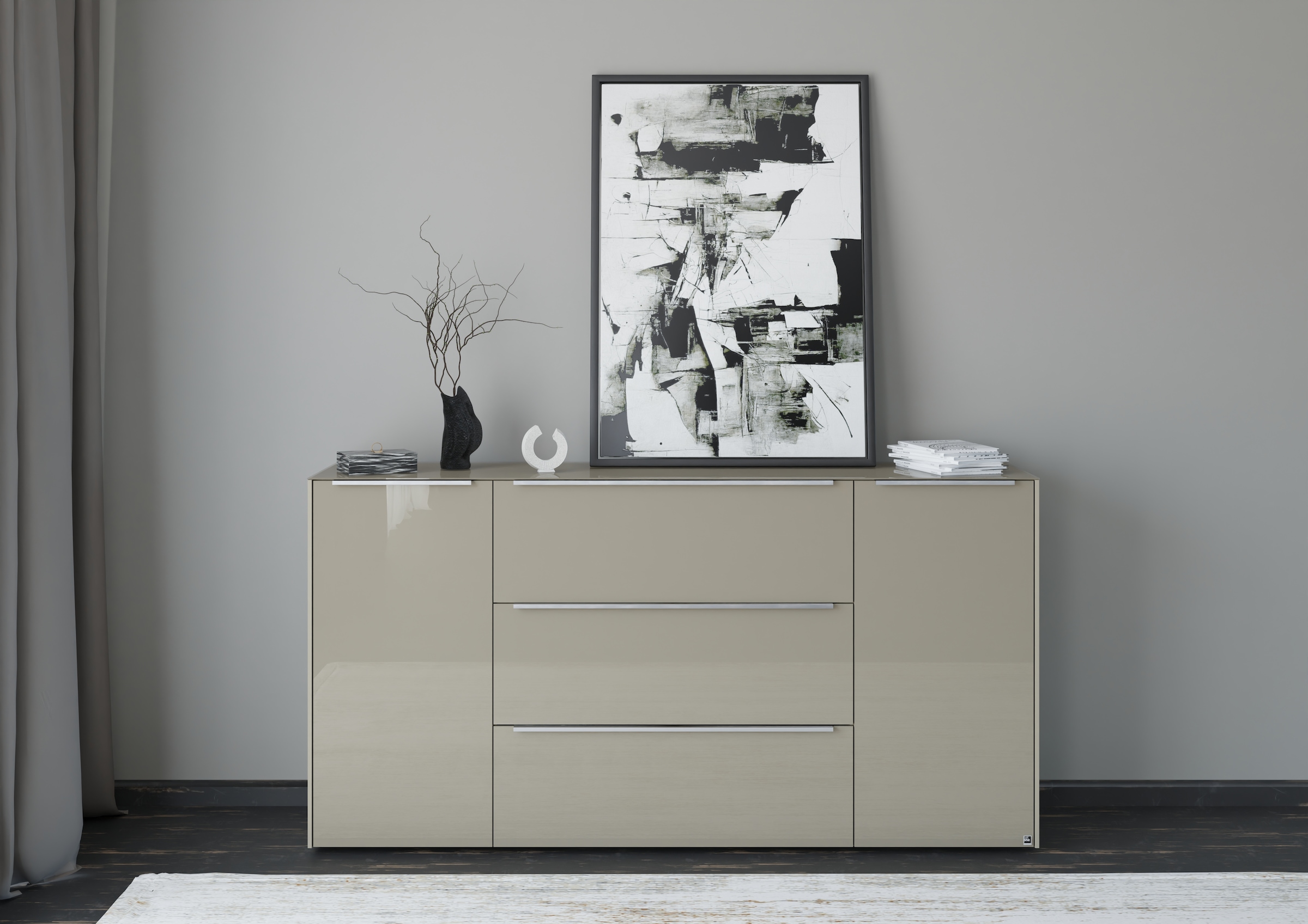 set one by Musterring Sideboard "Reno" 1 Stk. tlg. Mit Gleitern und in verschiedenen Farben erhältlich