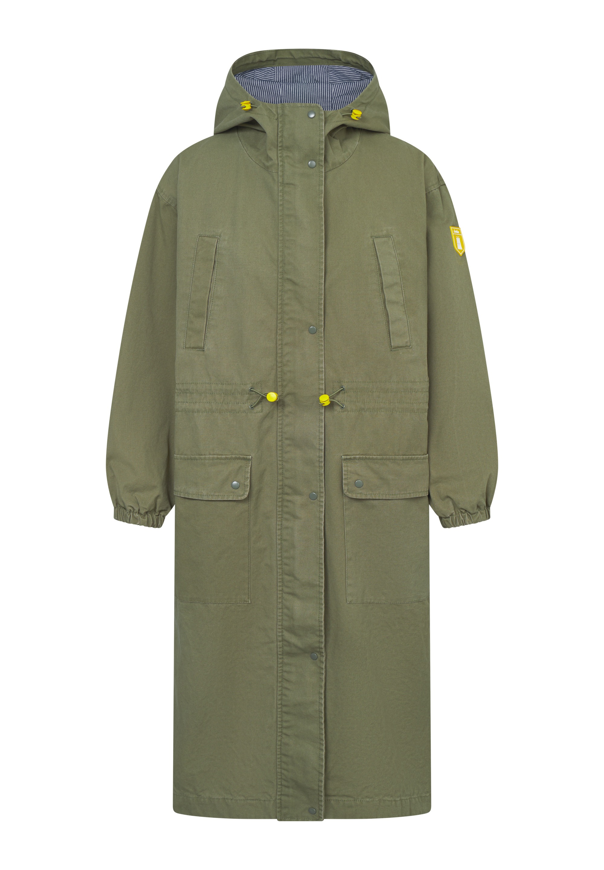 Derbe Langmantel »Milby«, Canvas Jacke, Innentasche, Baumwolllining