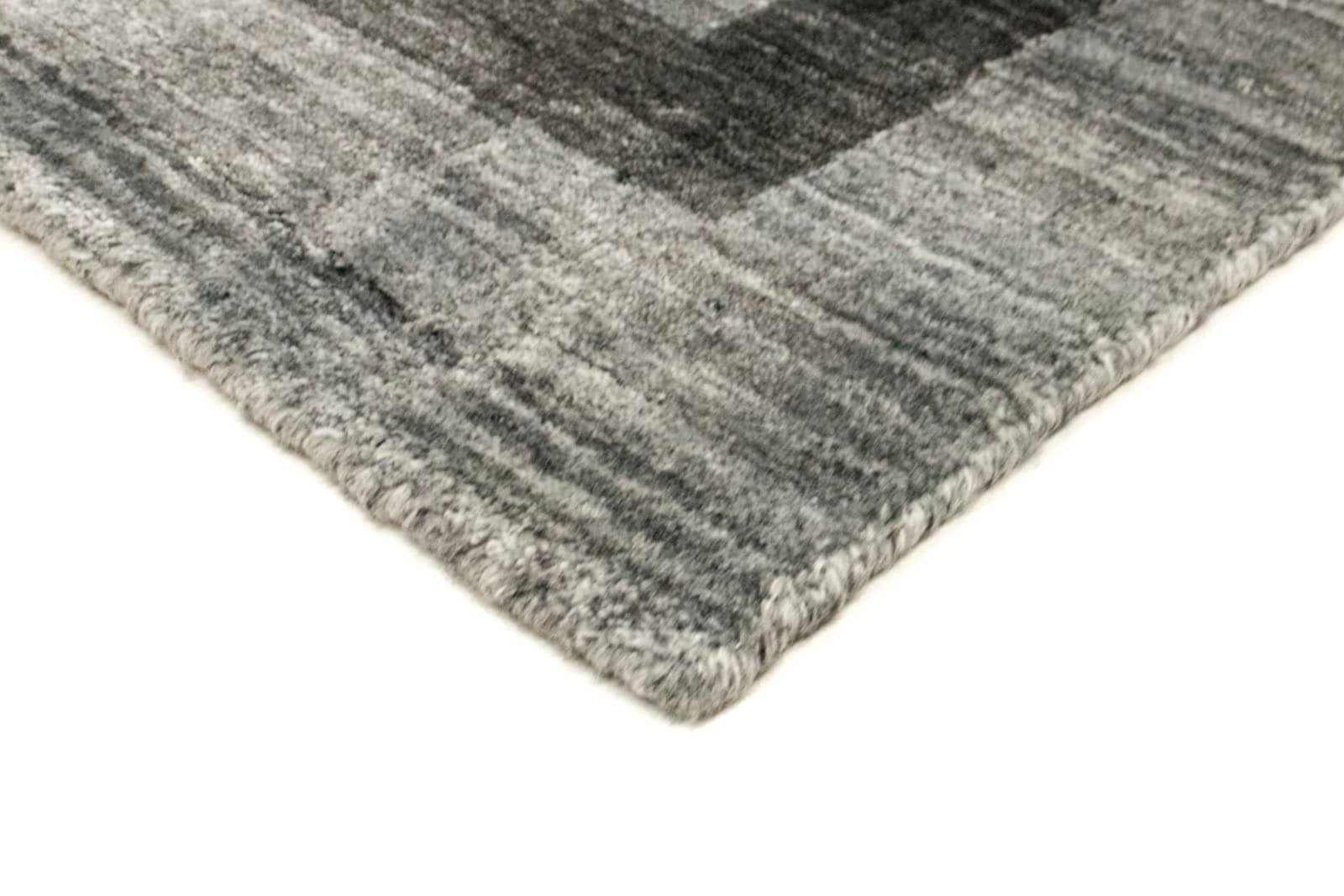 morgenland Wollteppich »Vintage Teppich handgeknüpft schwarz«, rechteckig,  Vintage Design kaufen | BAUR