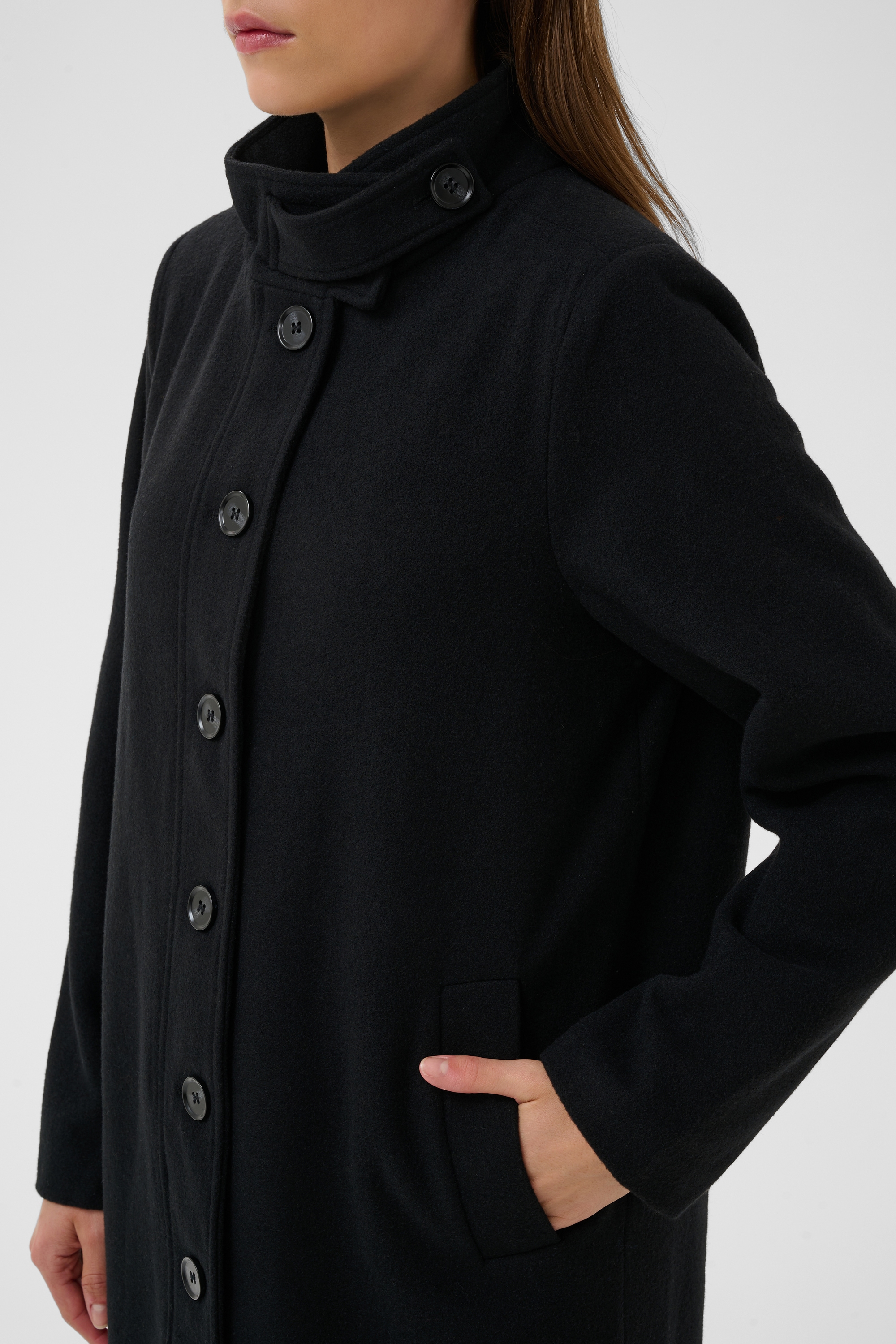 KAFFE Wintermantel »Damen Jacke KAfanny«