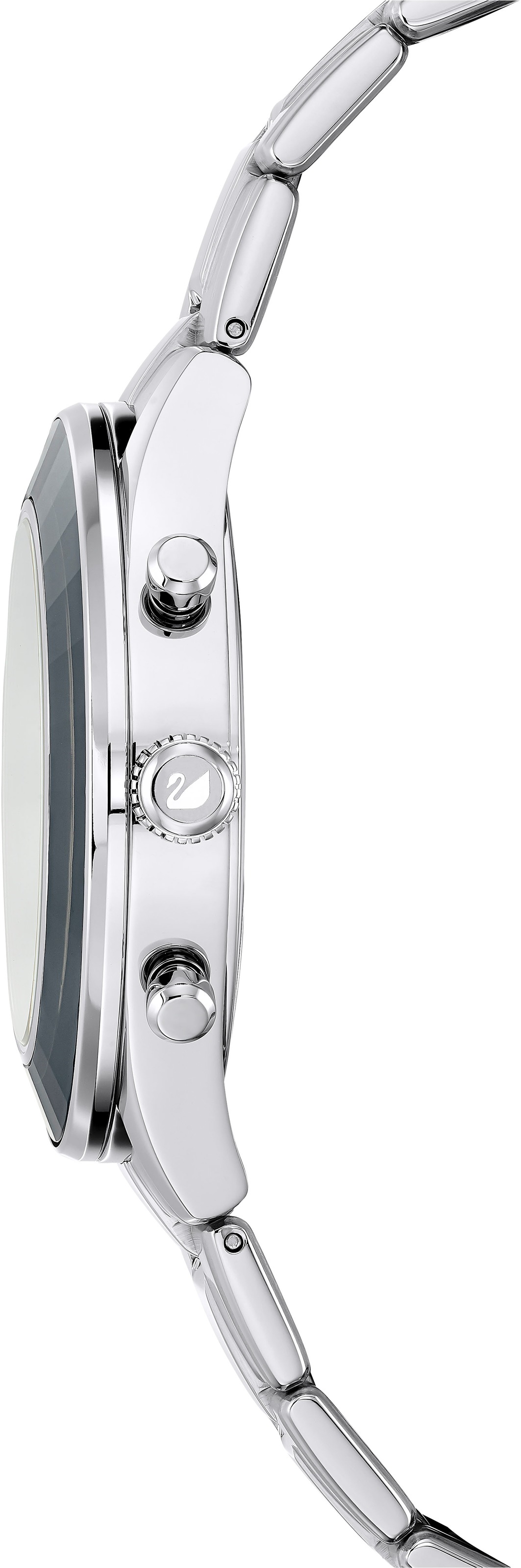 Swarovski Chronograph »OCTEA LUX SPORT 39 mm«, Quarz,Armbanduhr,Damenuhr,Swiss Made,Swarovski-Kristalle,Stoppfunktion