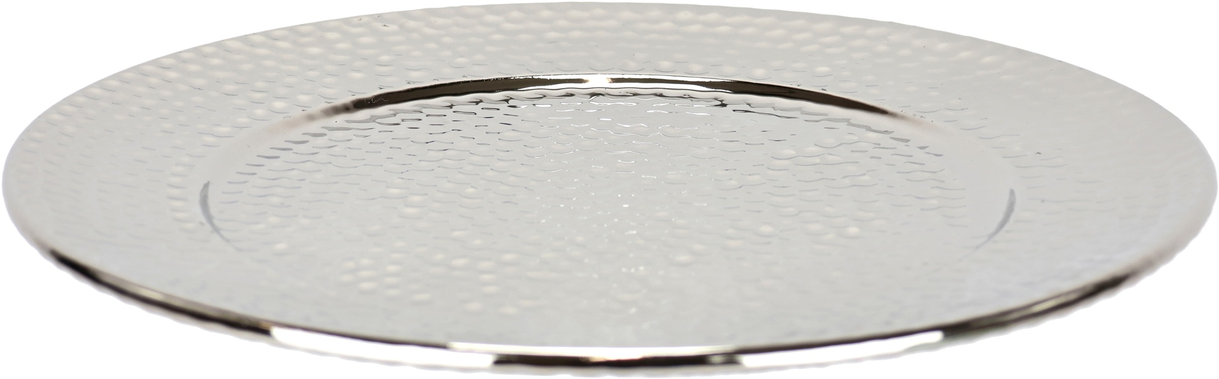 I.GE.A. Dekotablett "Keramik-Schale", (1 St.), Dekoschale silber Tablett We günstig online kaufen