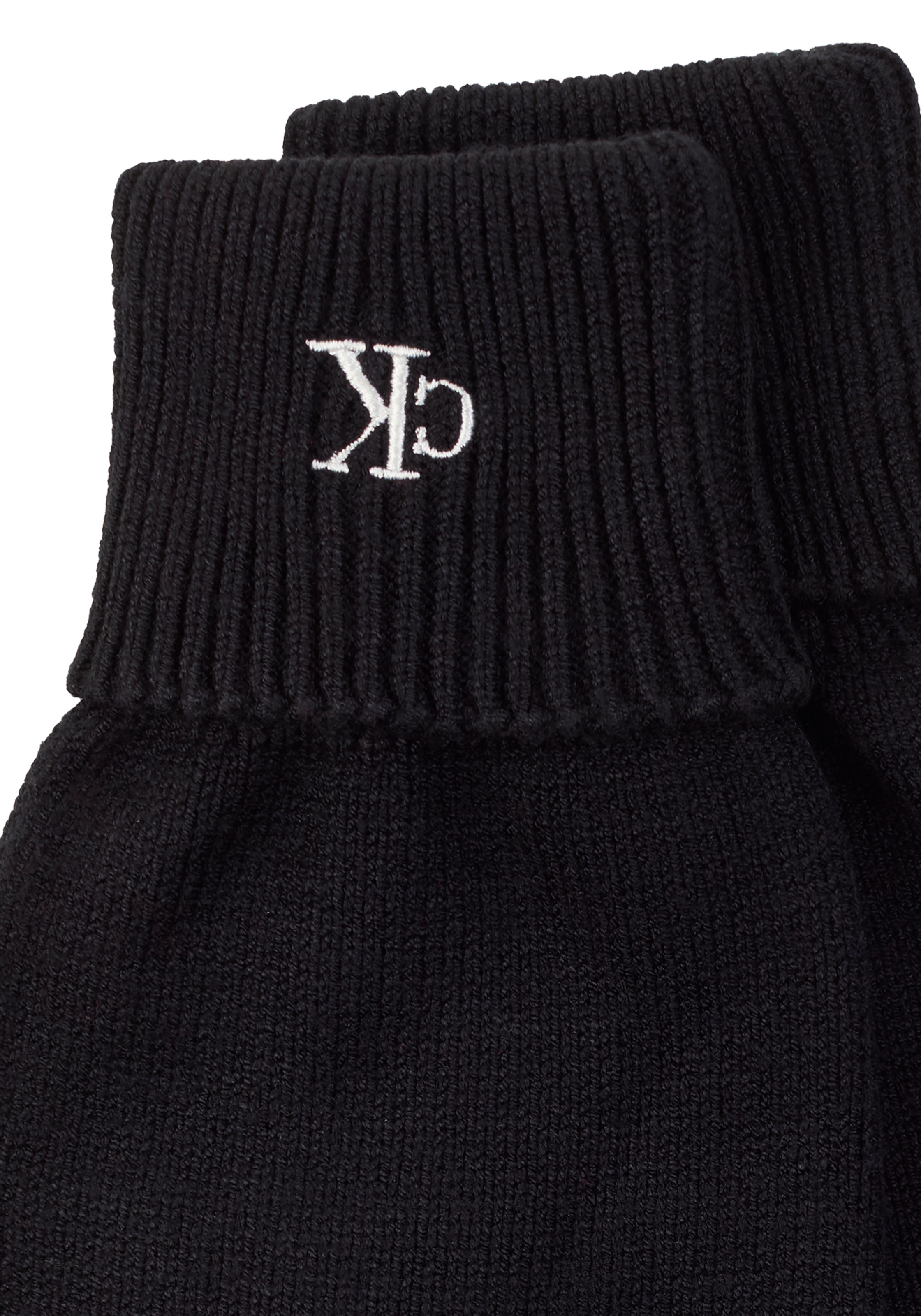 Calvin Klein Strickhandschuhe "CK FINE RIB GLOVES", Fingerhandschuhe günstig online kaufen