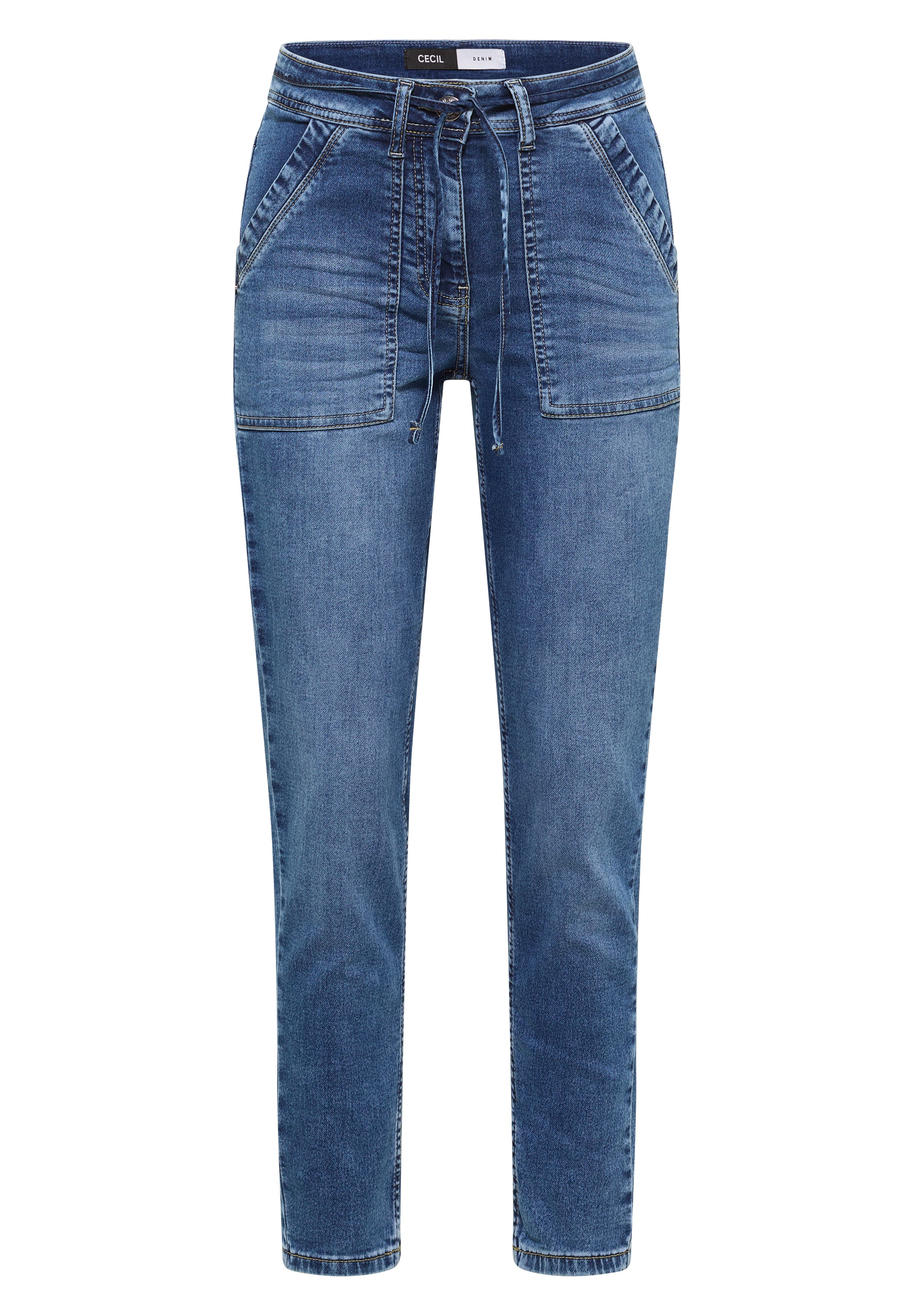 Cecil Comfort-fit-Jeans Middle Waist
