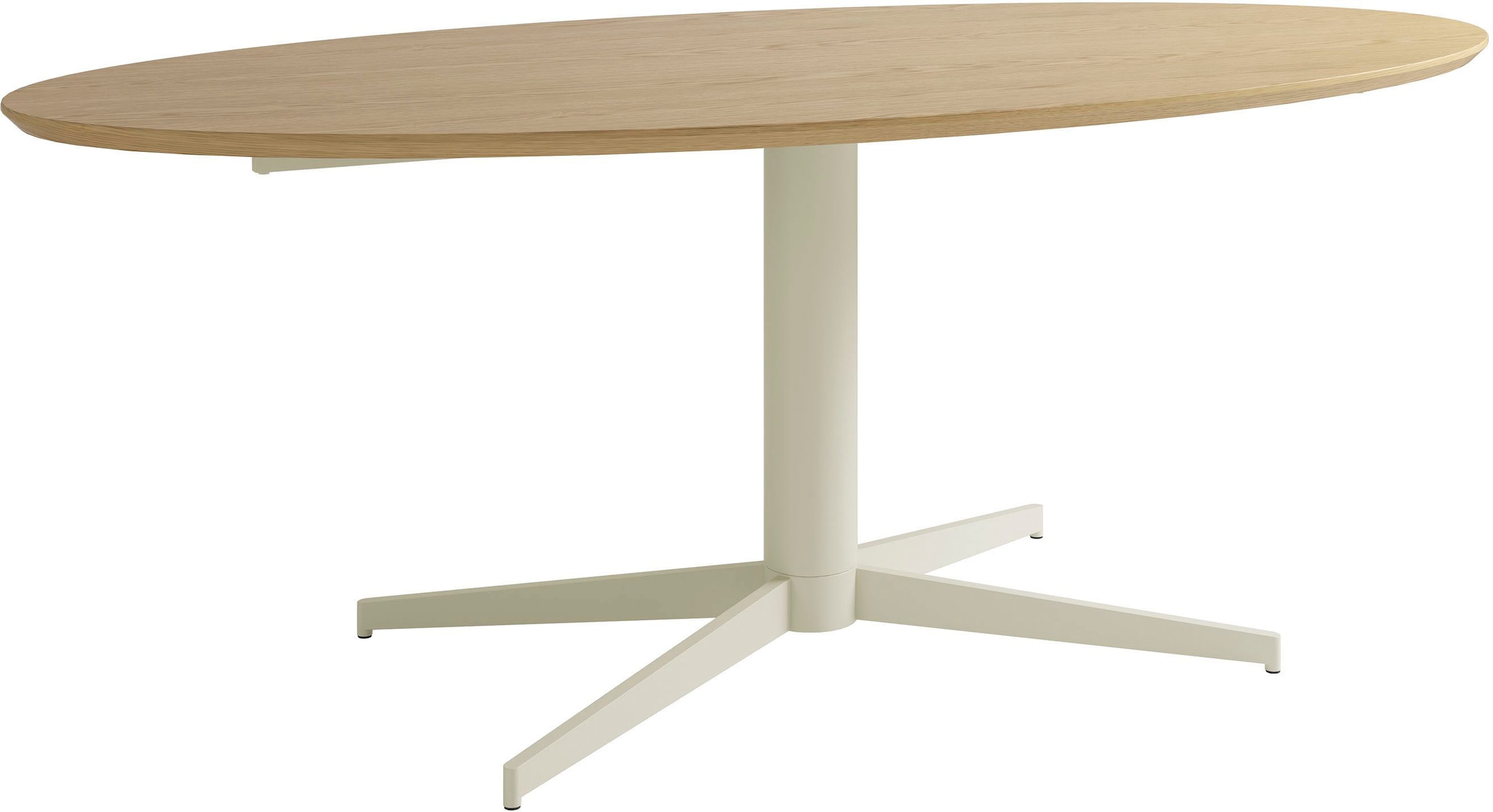 SCHÖNER WOHNEN-Kollektion Esstisch »FEVIK« 1 Stk. tlg. in 160 cm oder 200 cm, mit Schweizer Kante und Stativuntergestell