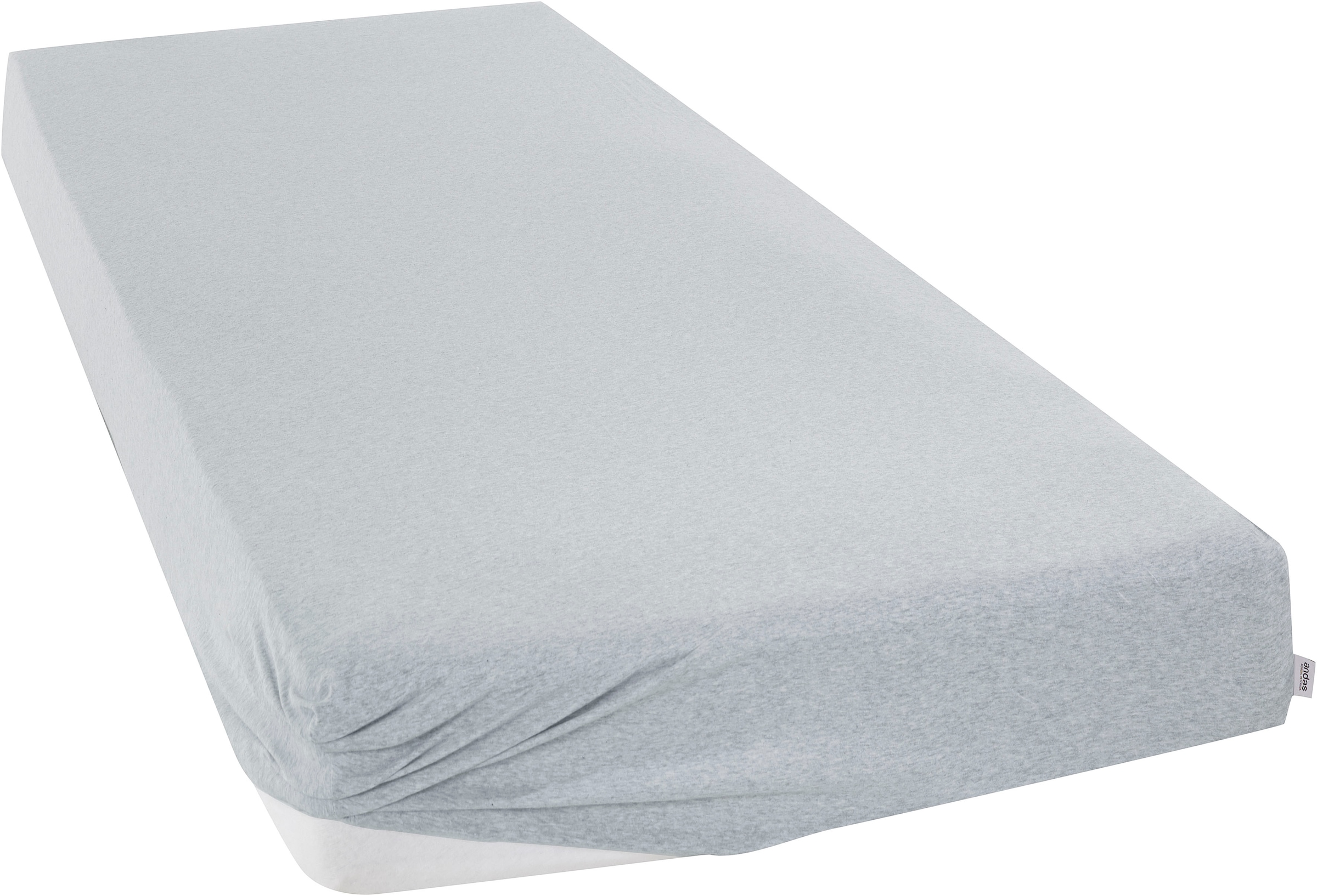 andas Spannbettlaken "Valje in Gr. 90x200, 140x200 oder 180x200 cm" Baumwol günstig online kaufen