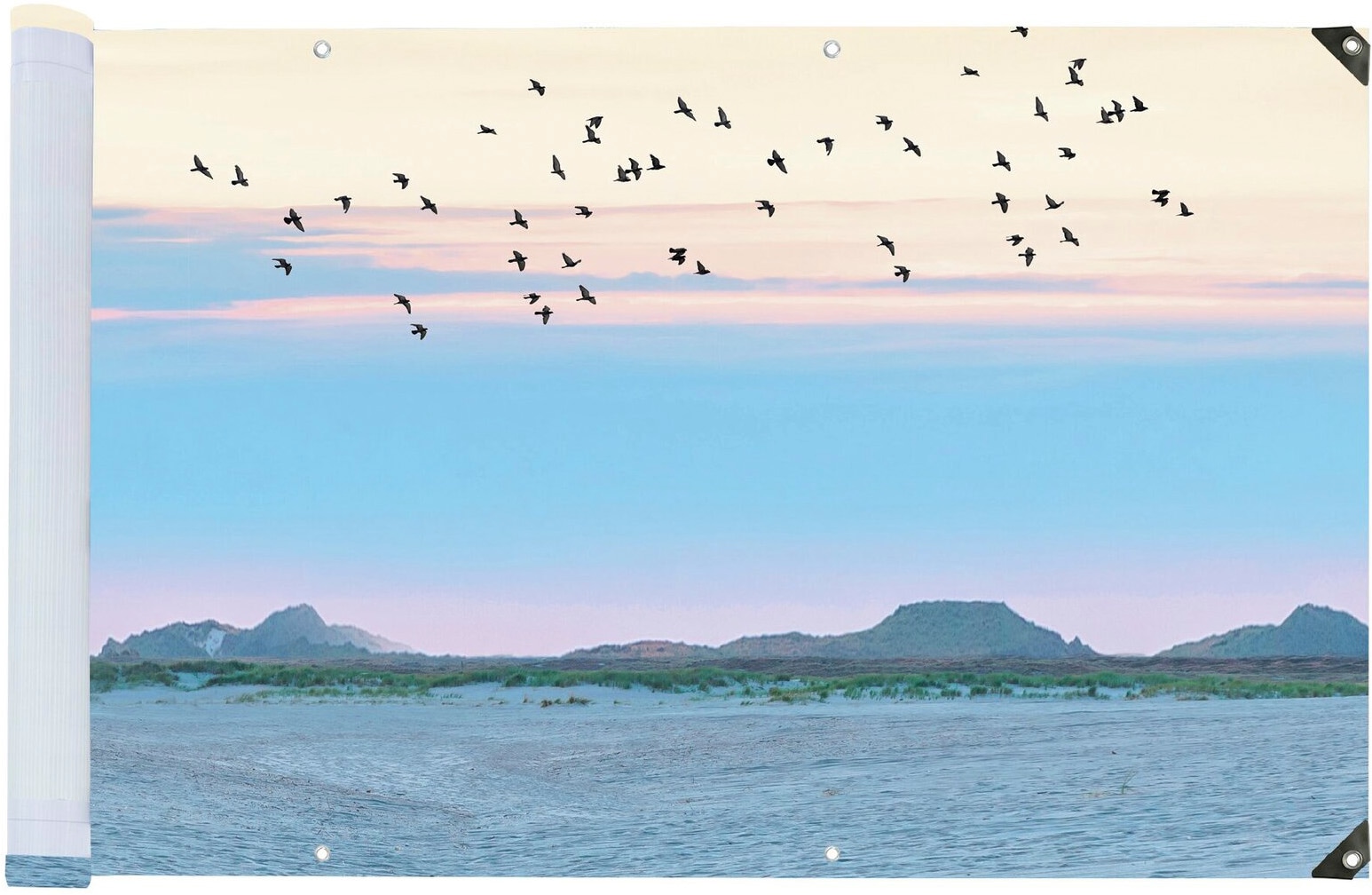 Maximex Balkonsichtschutz »verschiedene Motive« 5 m, UV- und witterungsbeständig, schnelltrocknend und reißfest