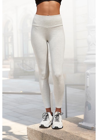 LASCANA Leggings su platus Bündchen Loungewear...