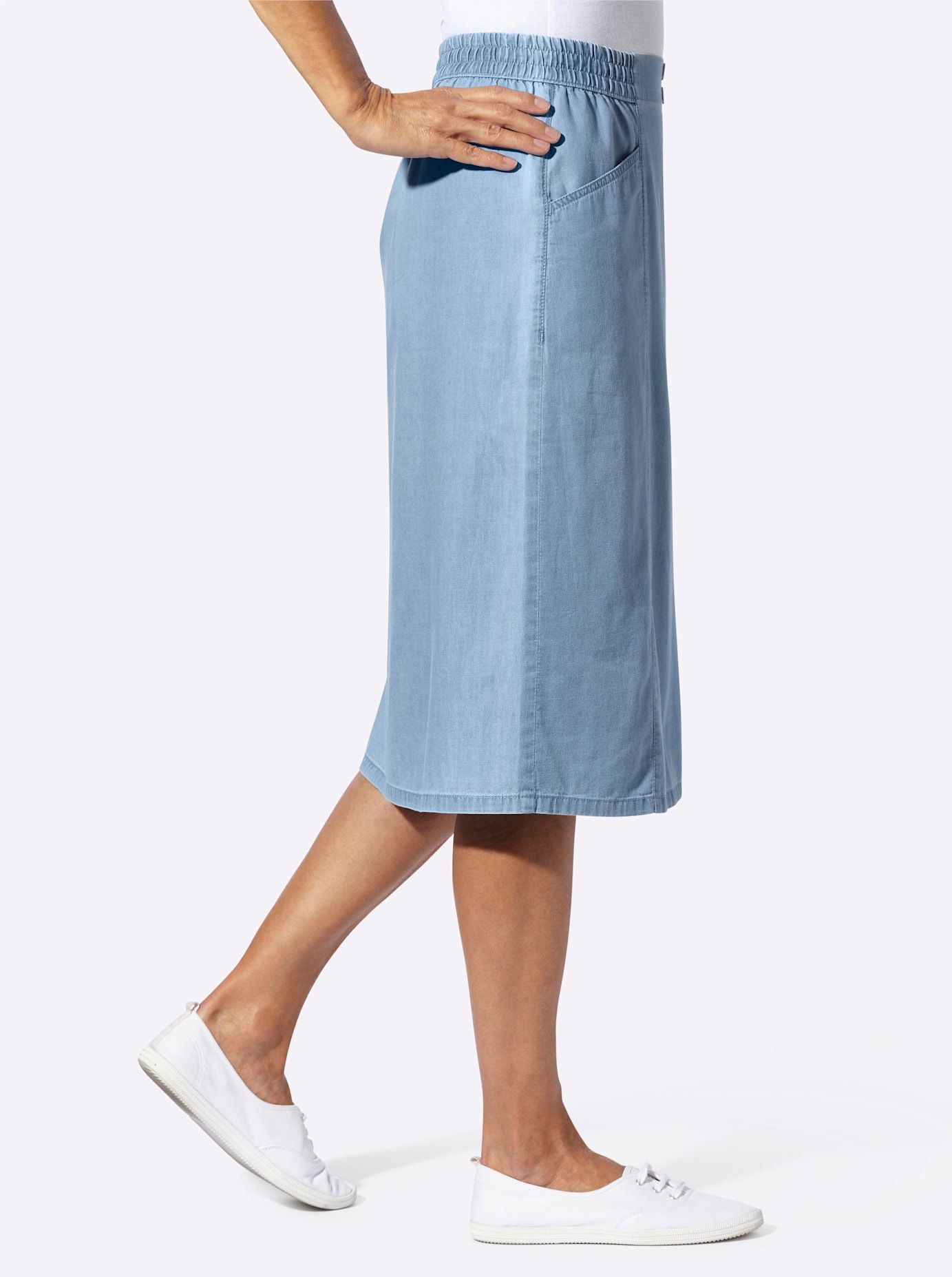 Classic Basics Jeansrock