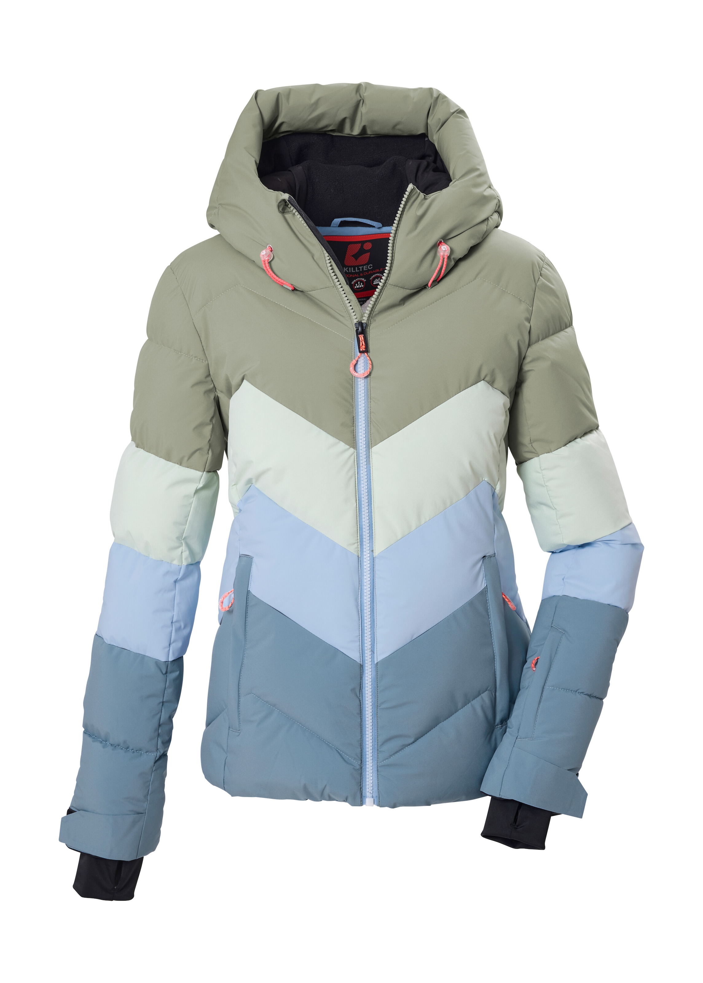 Killtec Skijacke »KSW 226 WMN SKI QLTD JCKT« Winddichte, wasserabweisende Ski-Steppjacke mit Schneefang