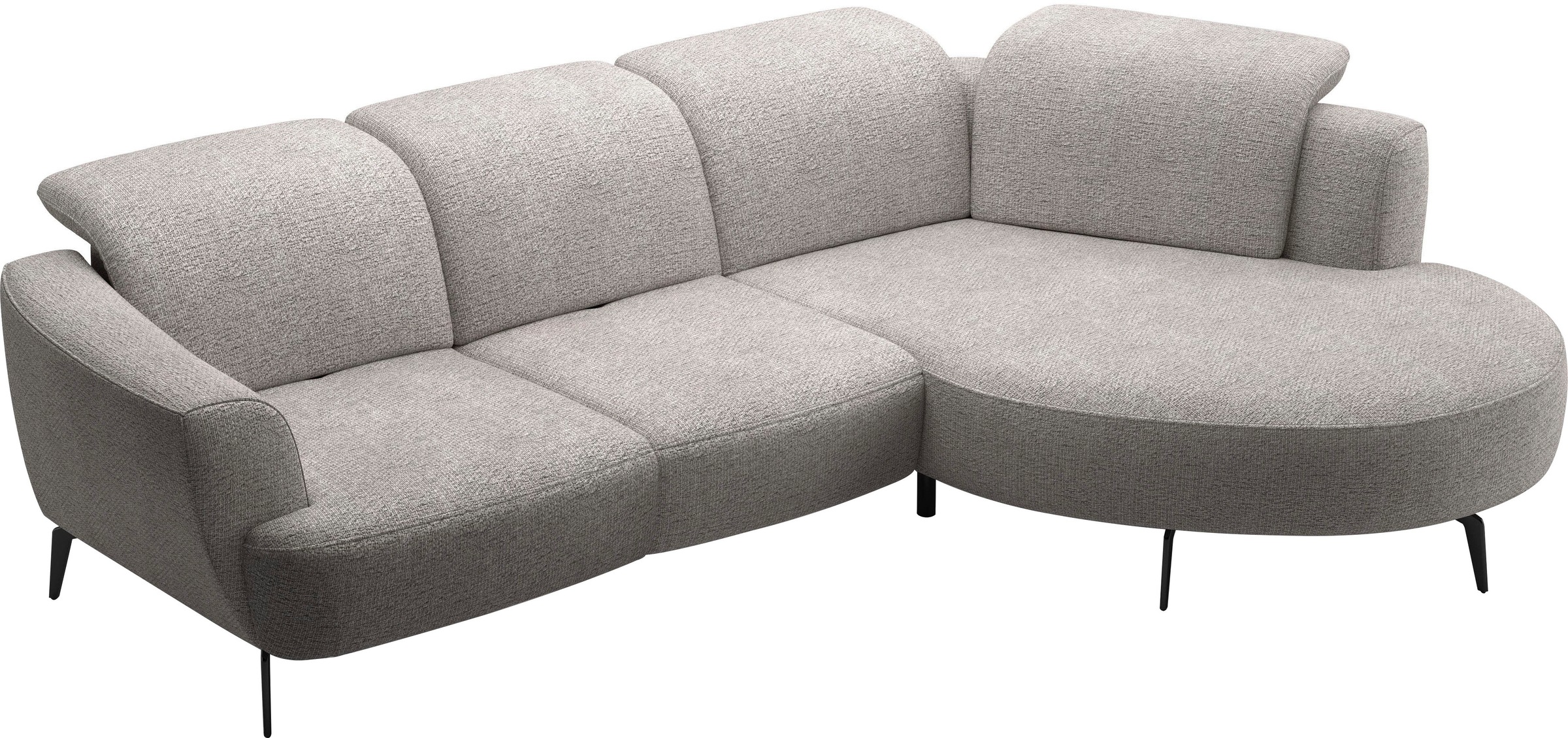 sit&more Ecksofa »Zoe«, ink.Sitztiefenverstellung, wahlweise mit Kopfteilverstellung