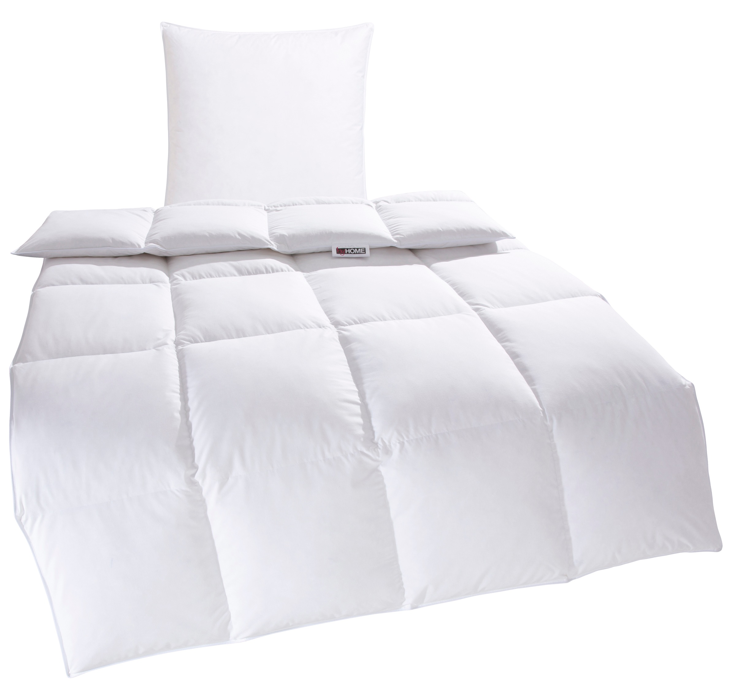 my home Kassettenbett + Kopfkissen "RINA, Bettdecke in 135x200 & 155x220 cm günstig online kaufen