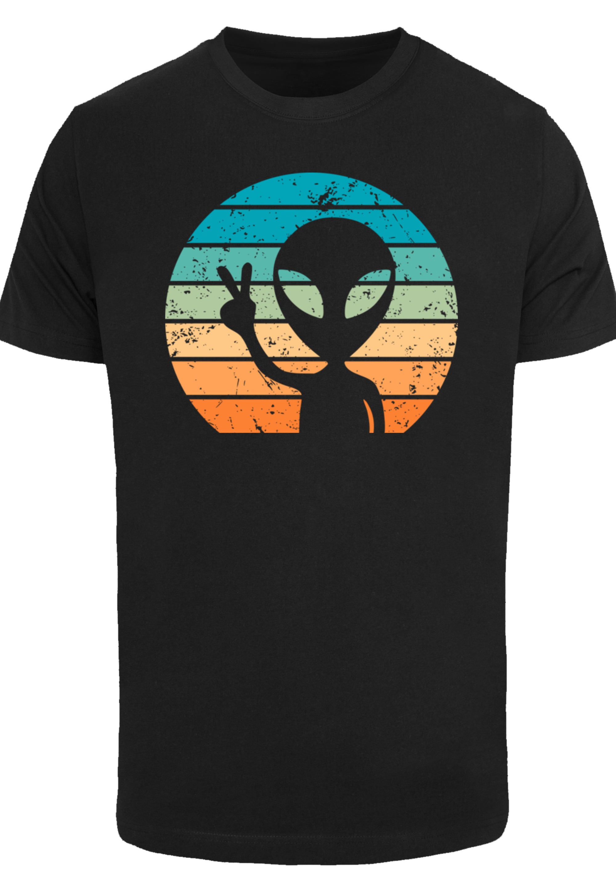 F4NT4STIC T-Shirt "Alien Piece Sonnenuntergang", Premium Qualität günstig online kaufen
