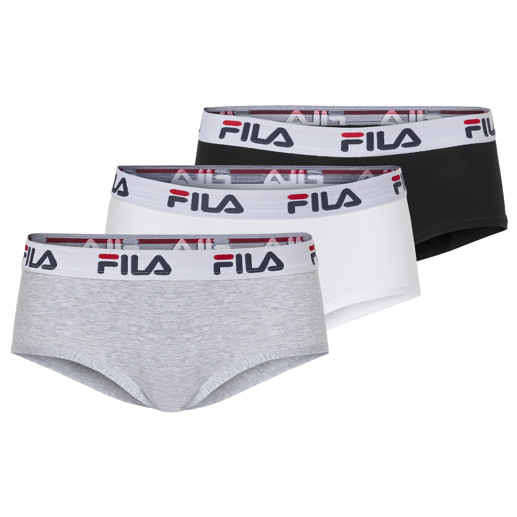 Fila Retro Pants "WOMAN CULOTTE" 3er Pack, elastischer Logobund günstig online kaufen