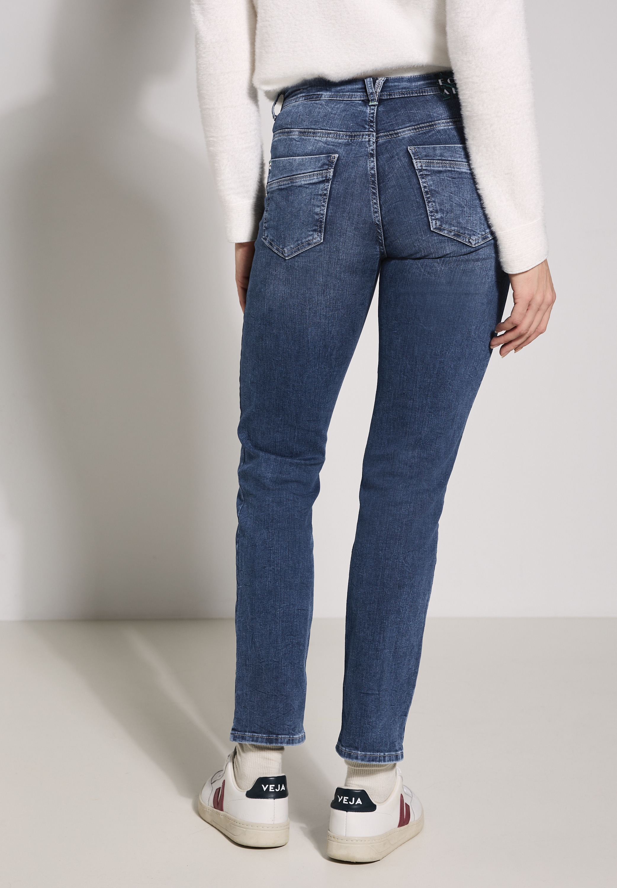 Cecil Comfort-fit-Jeans, Middle Waist