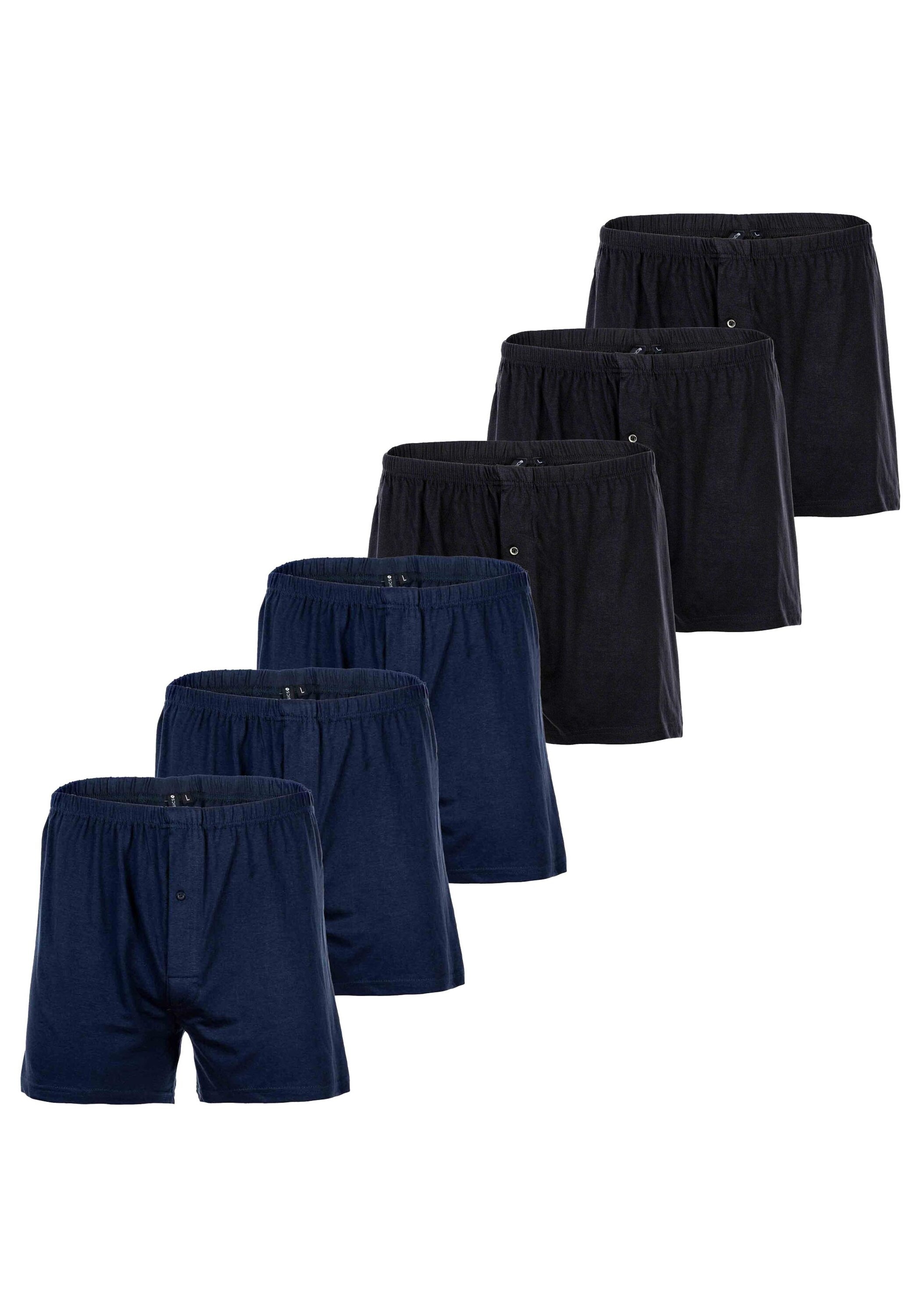 YOURBASICS Boxershorts "Boxershort 6er Pack" günstig online kaufen