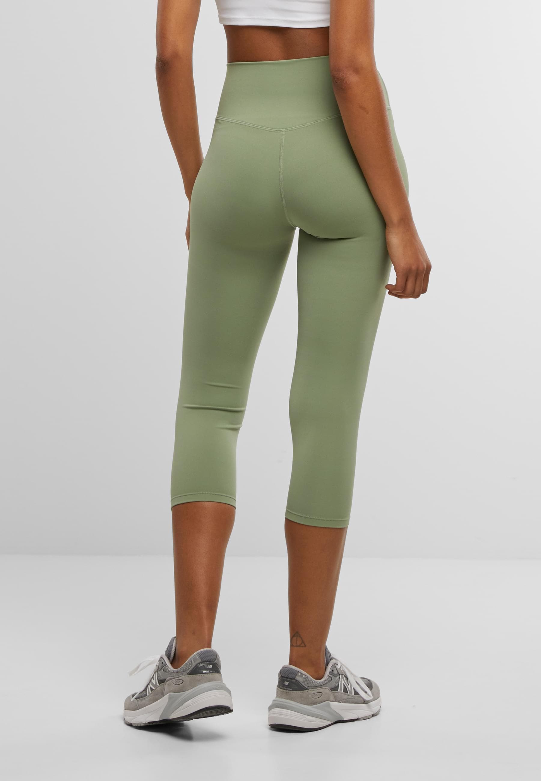 URBAN CLASSICS Leggings »Urban Classics Ladies Capri Leggings Ladies Capri Leggings«, (1 tlg.)
