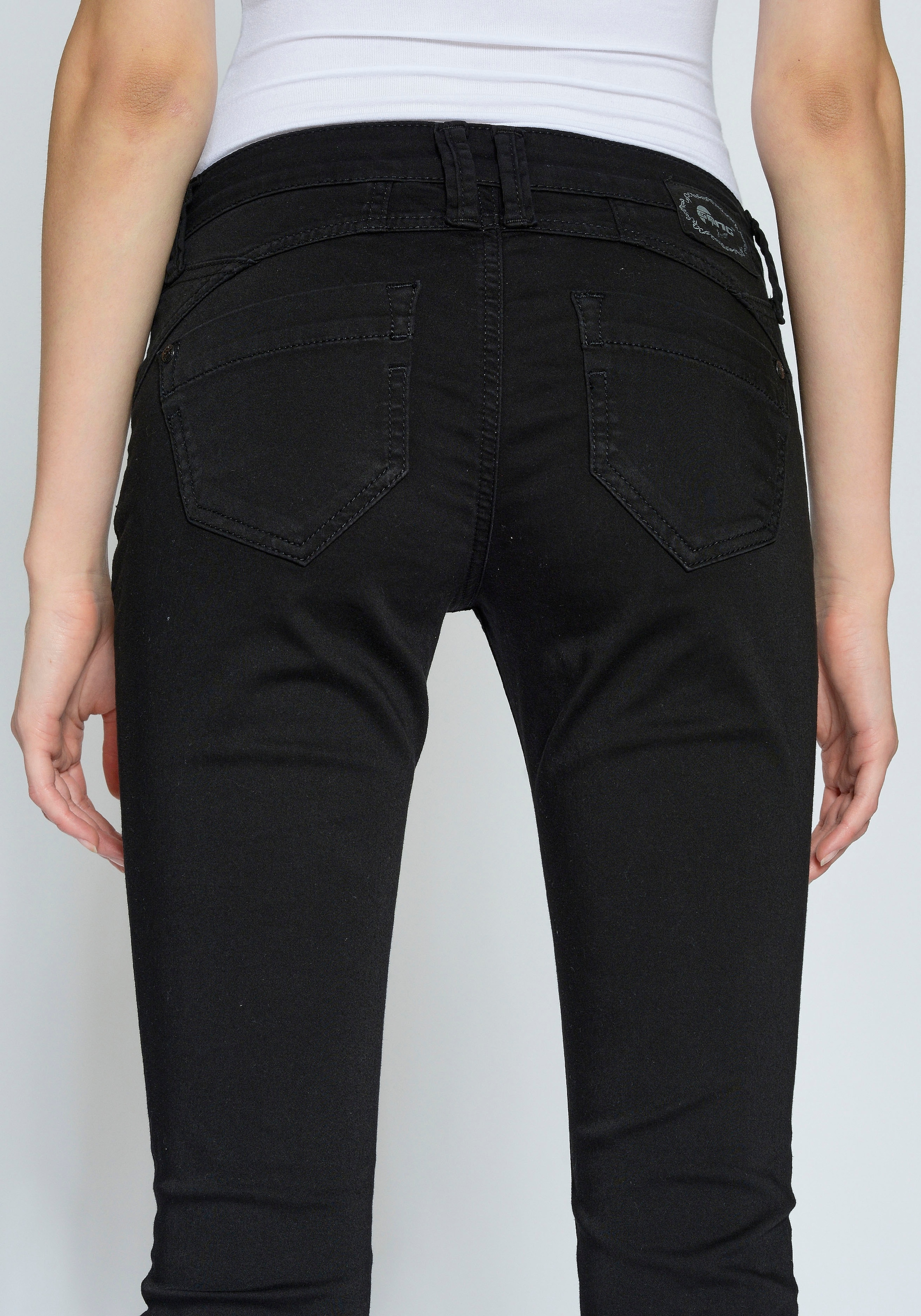 GANG Elasthan-Anteil BAUR online »NENA« kaufen mit | Skinny-fit-Jeans