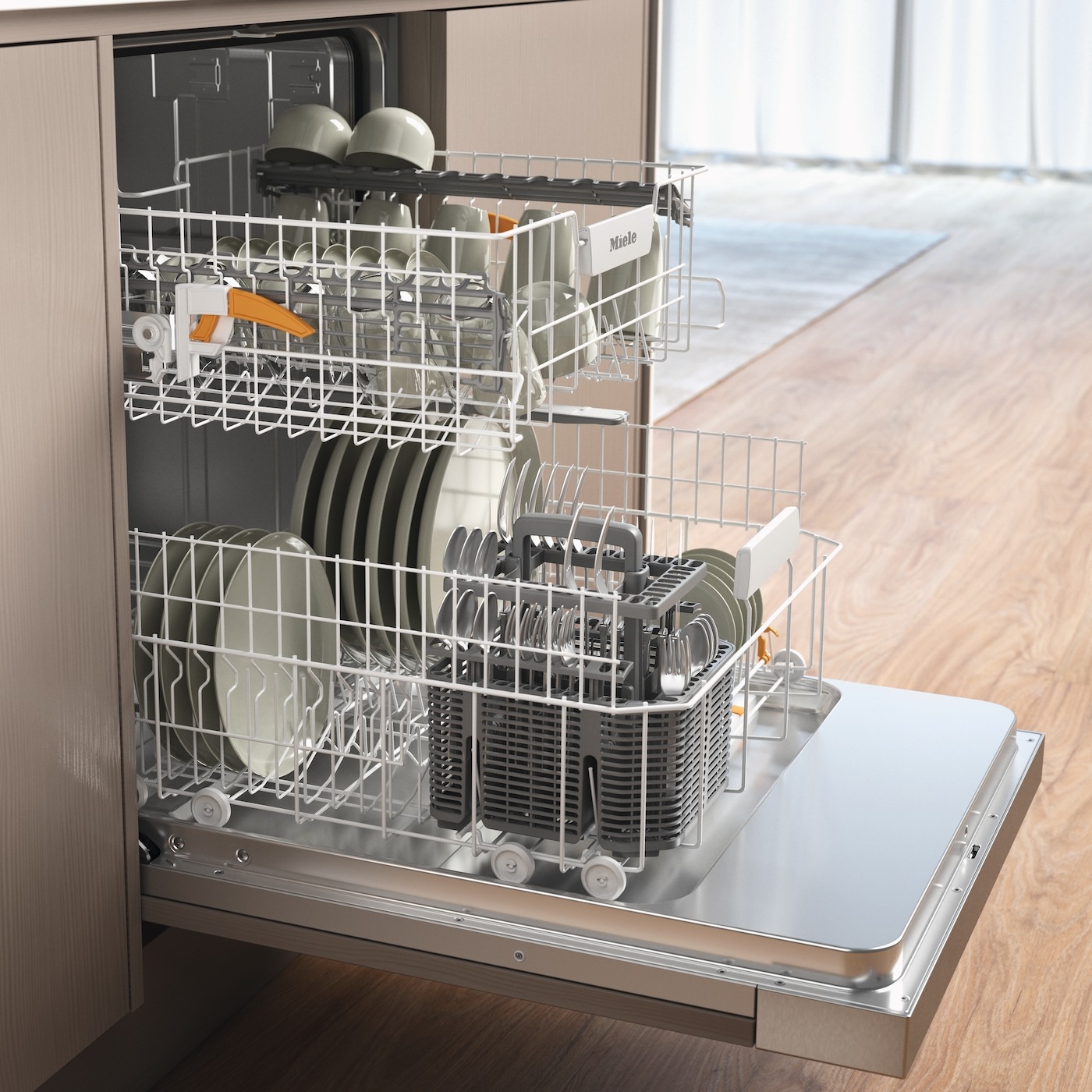 Miele teilintegrierbarer Geschirrspüler XXL »G 5817 i XXL Active Plus«, 13 Maßgedecke