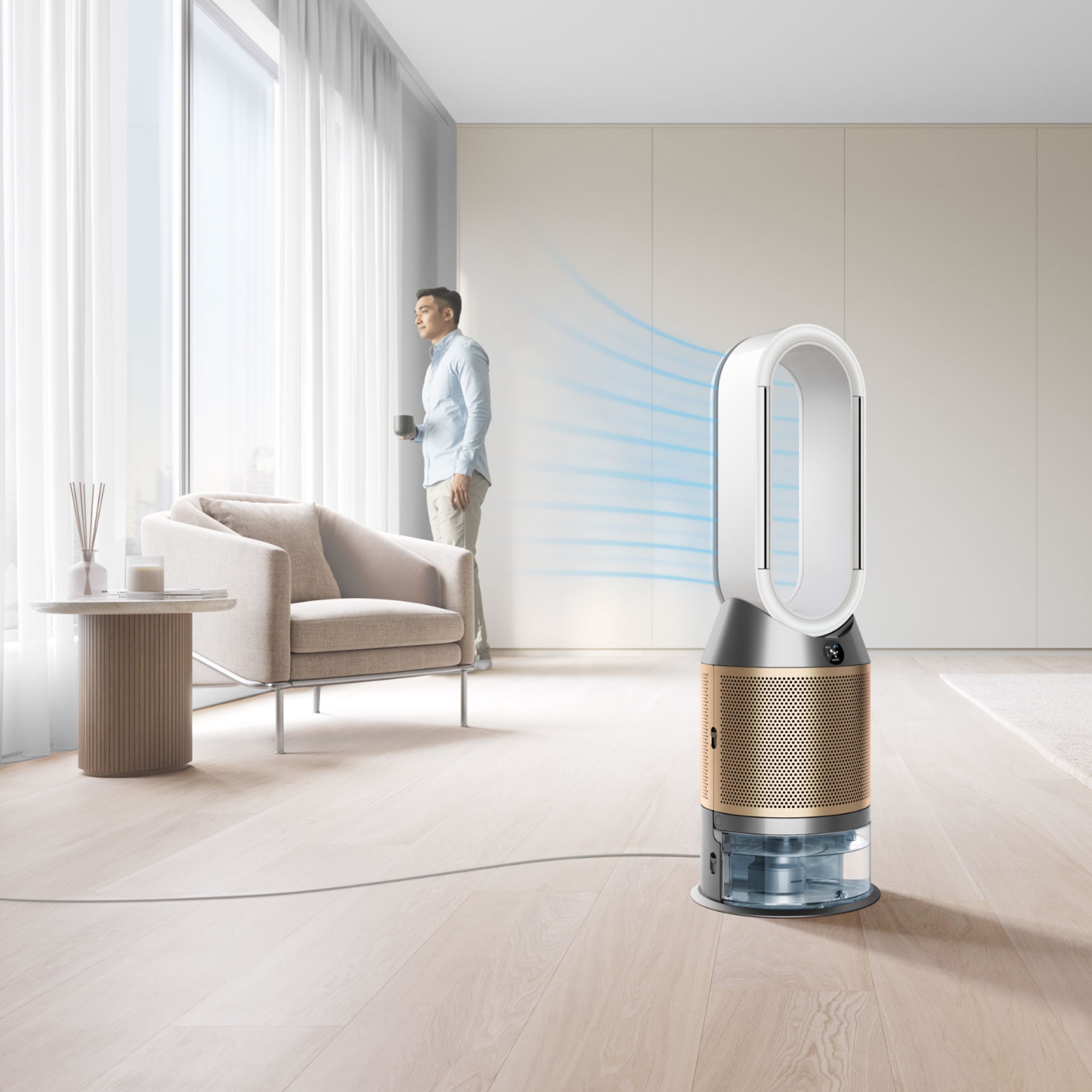 dyson Purifier Humidify/Cool PH De-Nox Weiss/Gold  gold baby 6