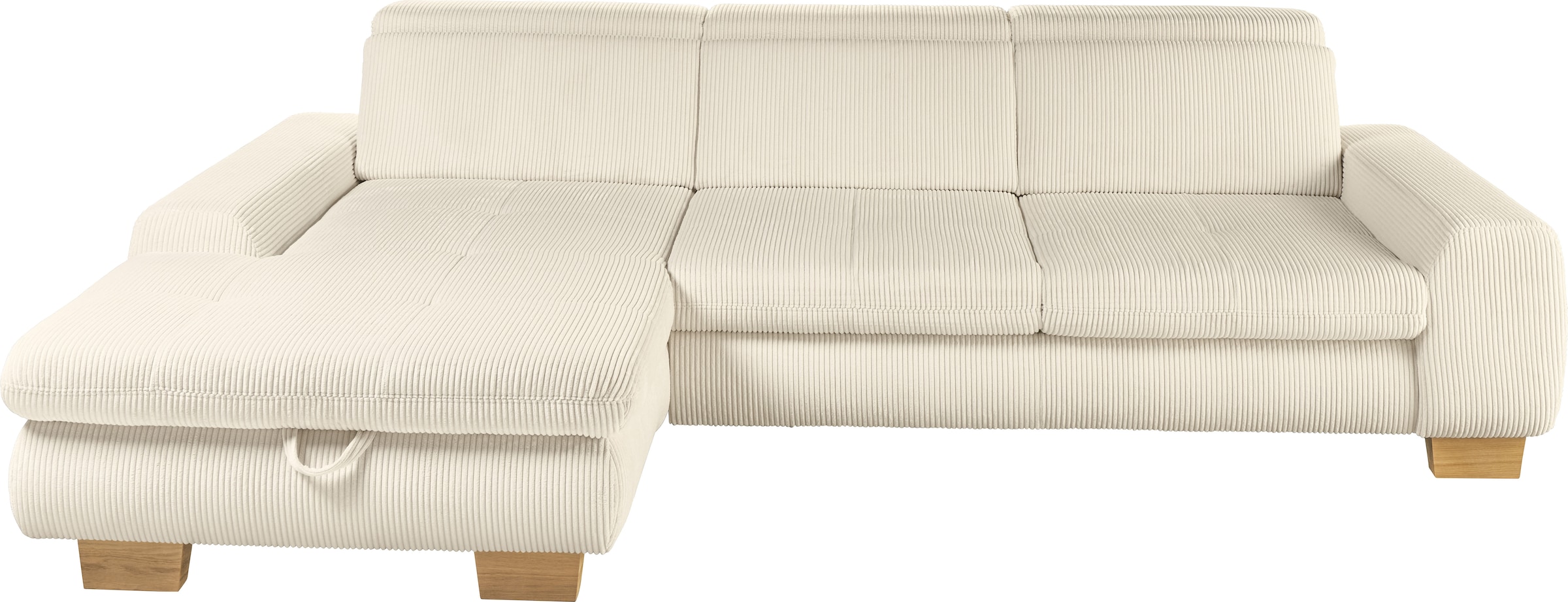 set one by Musterring Ecksofa, Kopteil verstellbar, mit Bettfunktion, in Co günstig online kaufen
