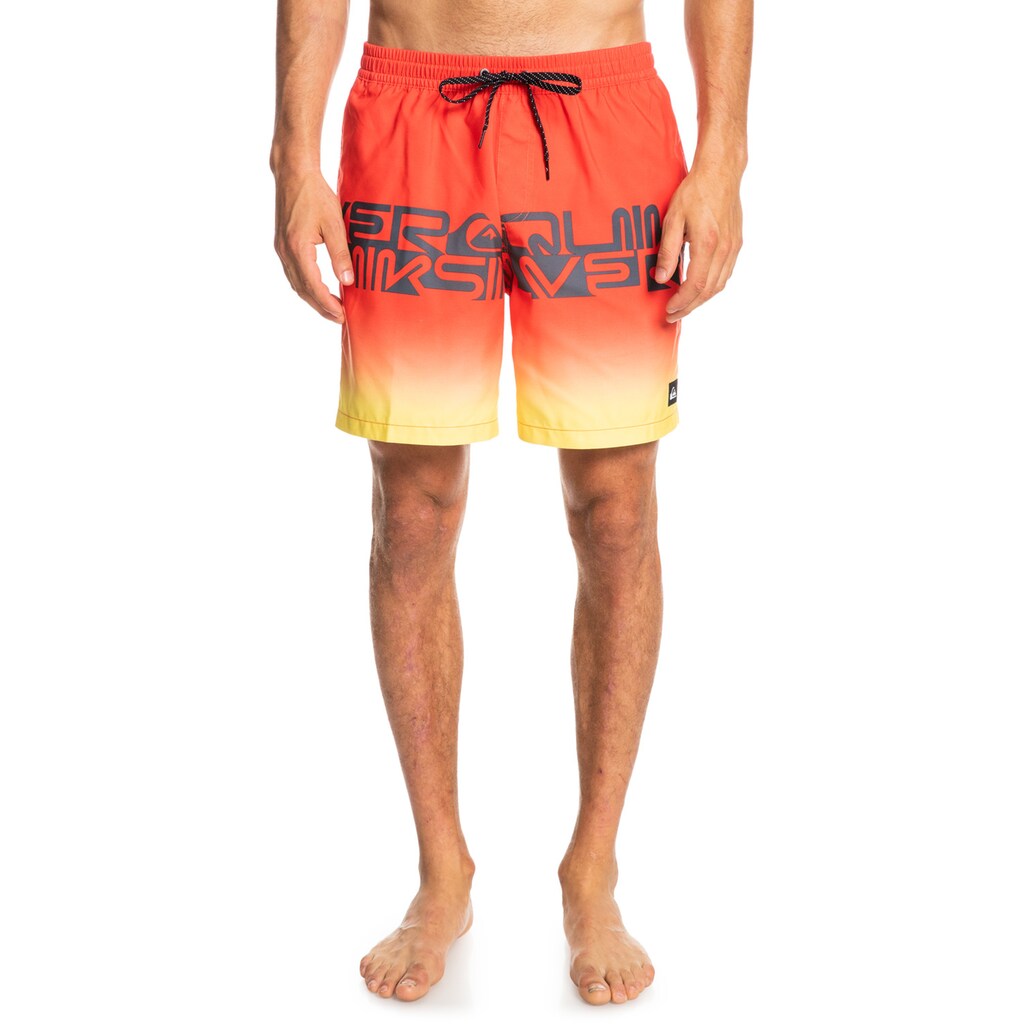 Quiksilver Badeshorts »Word block 17"«